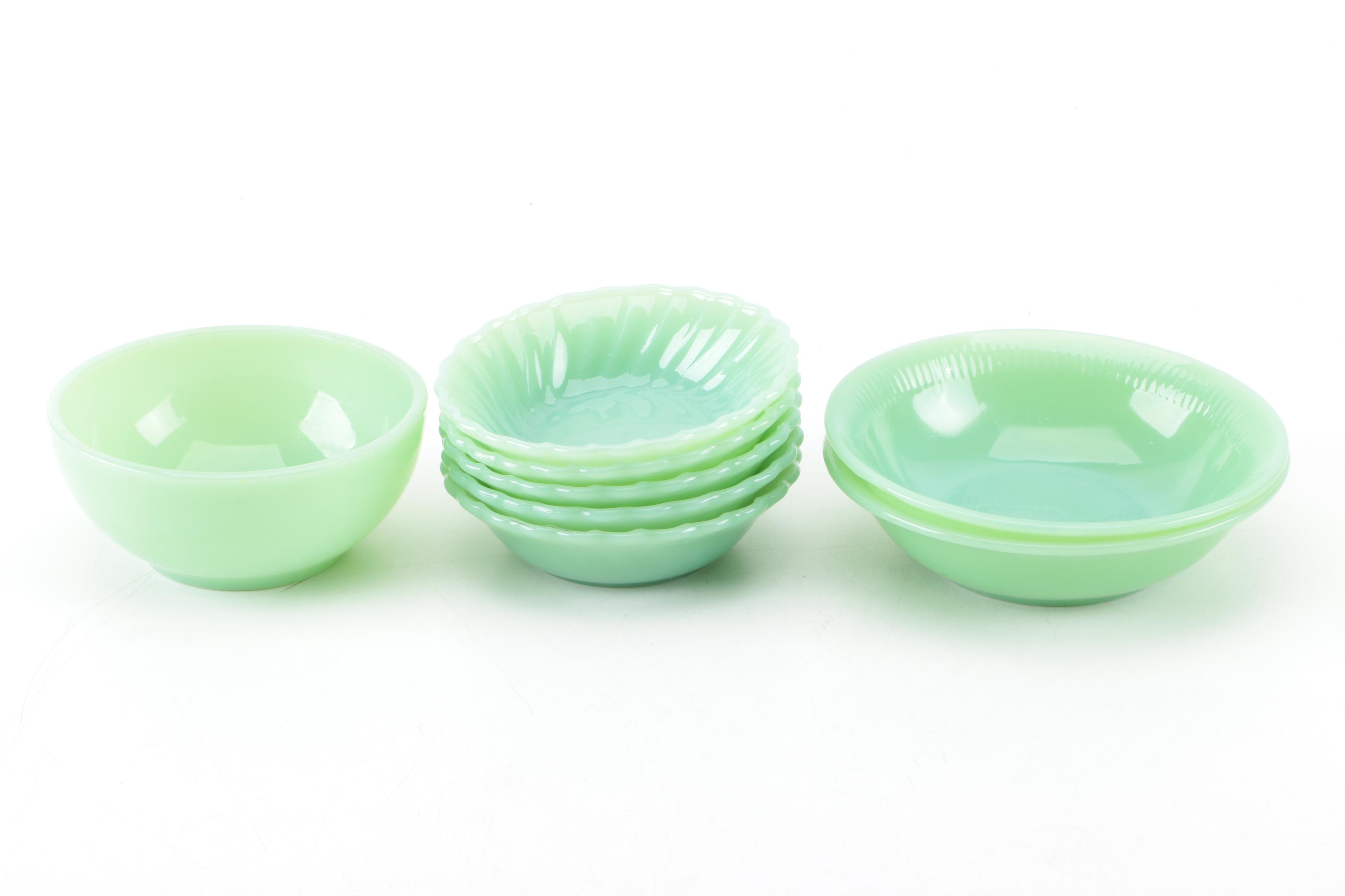 Anchor Hocking Fire King "Jadeite" Glass Tableware