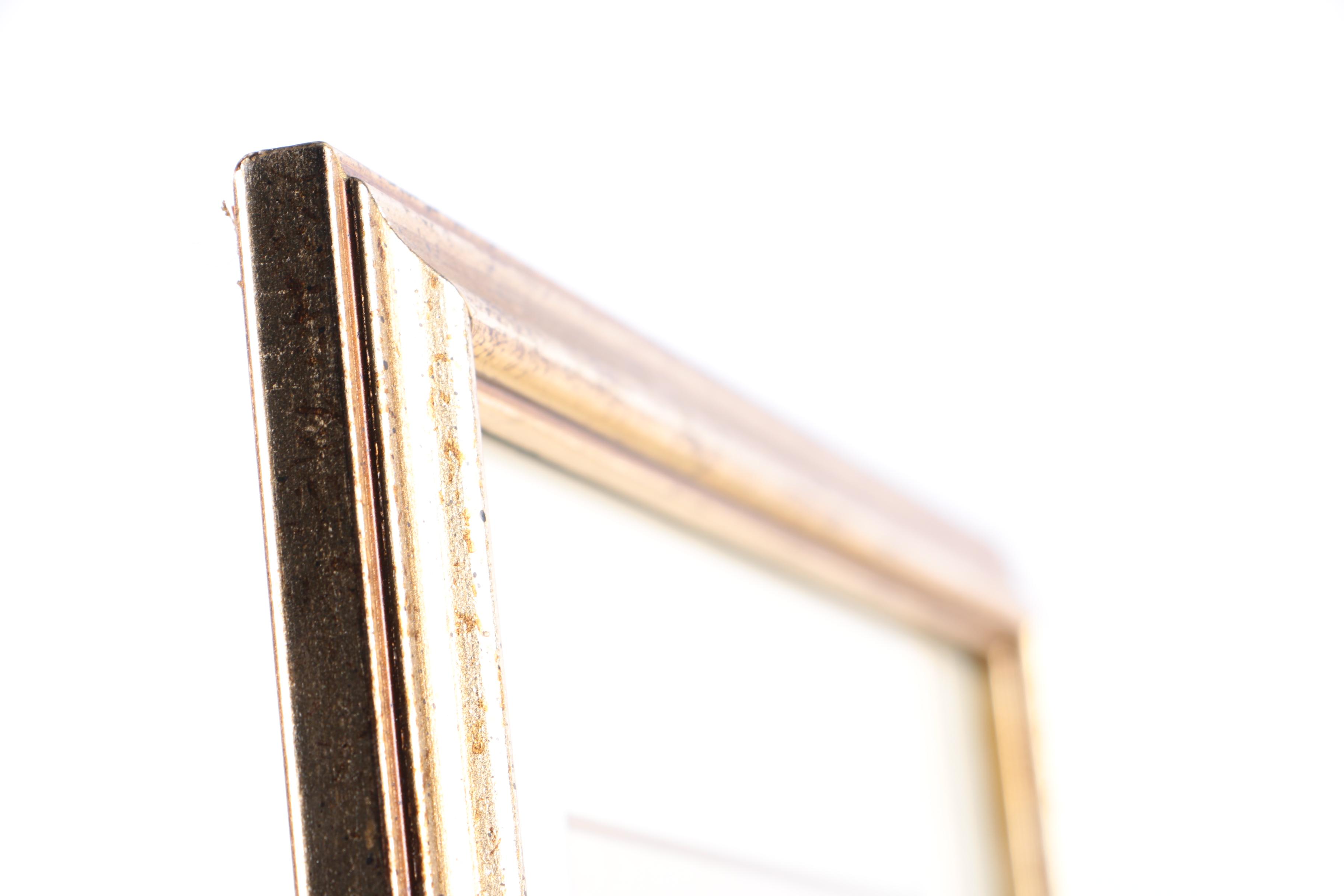 East Asian Watercolor Paintings of Landscapes on Silk