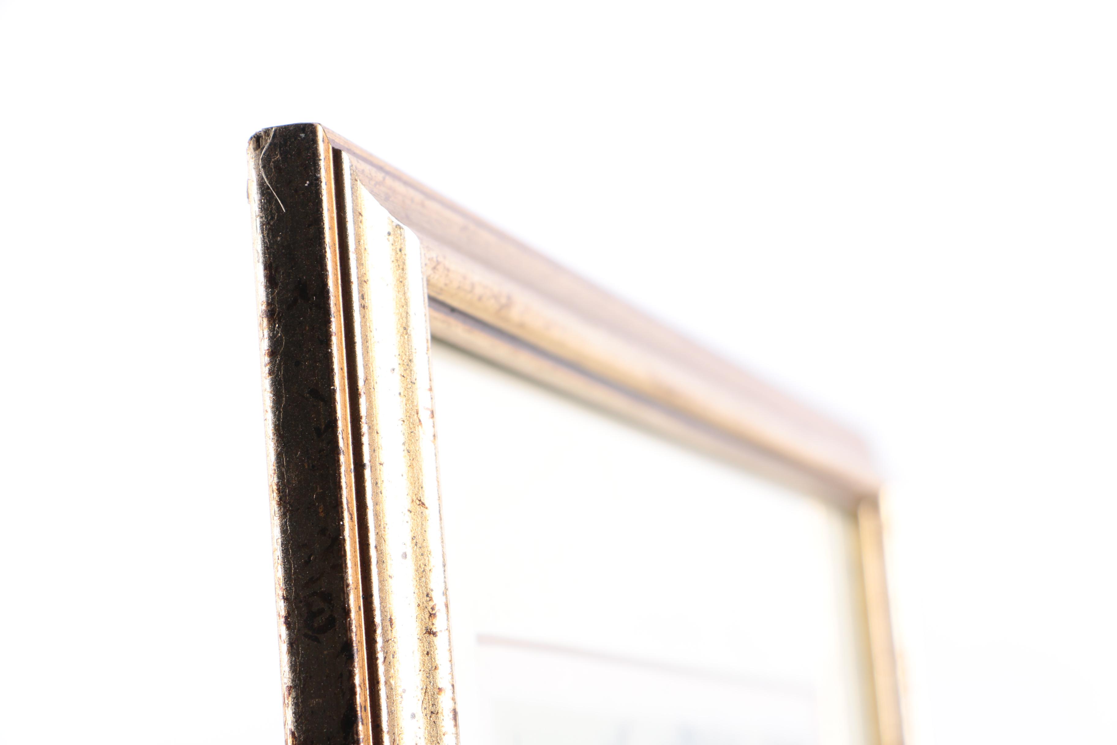 East Asian Watercolor Paintings of Landscapes on Silk