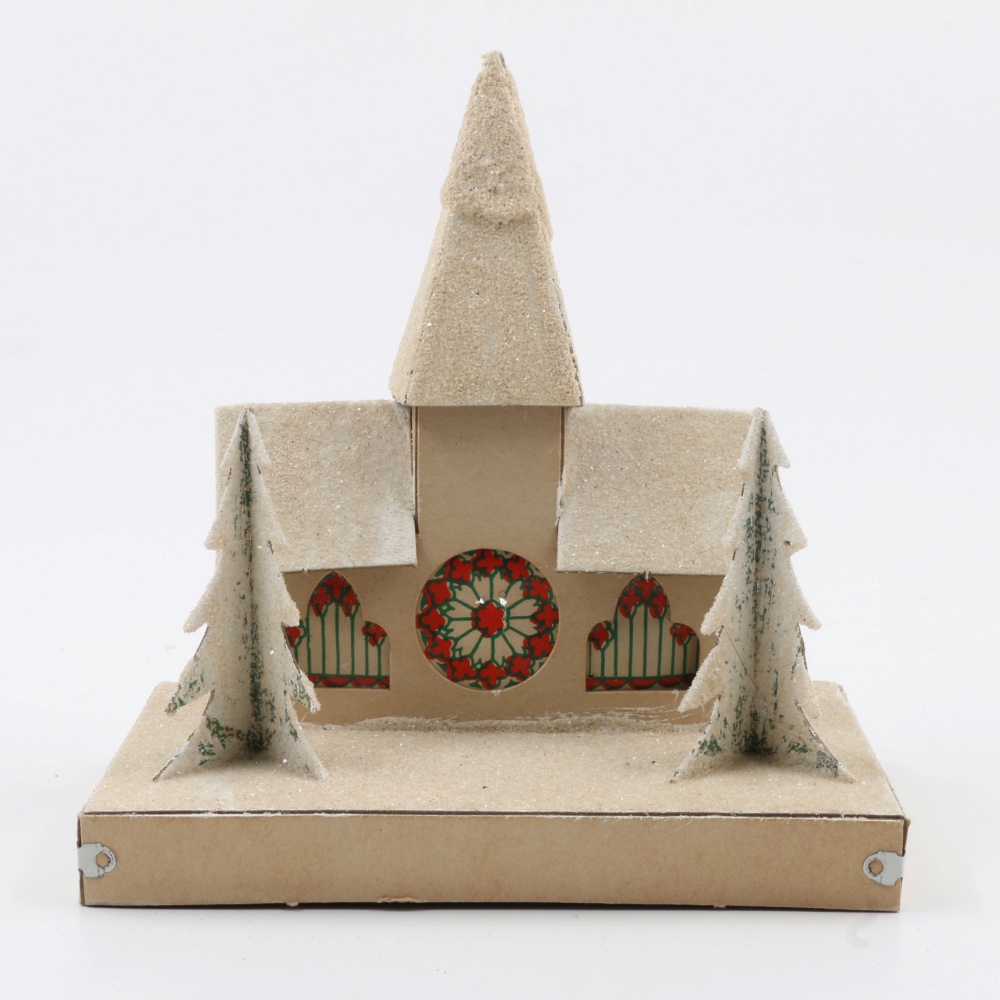 Cardboard Christmas Villages