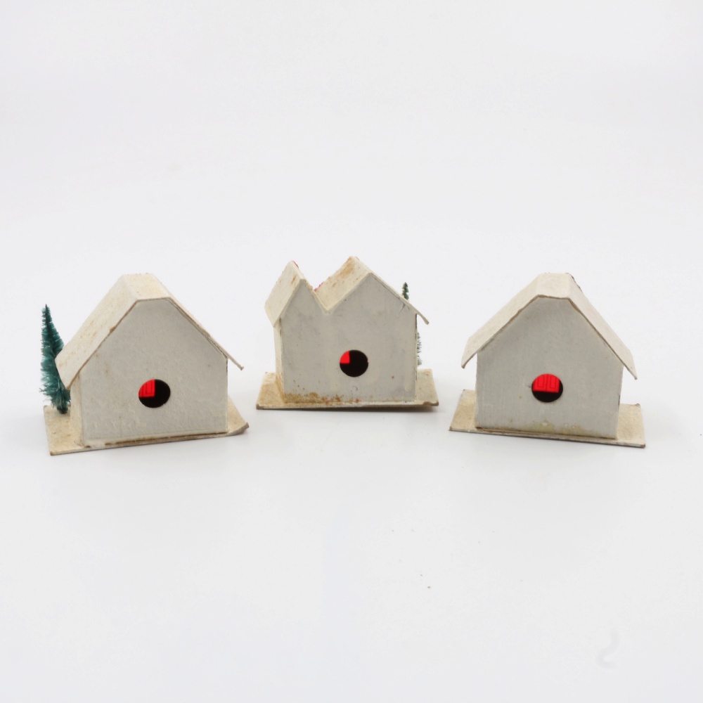 Cardboard Christmas Villages