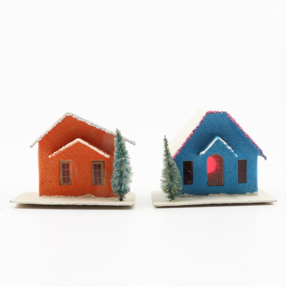 Cardboard Christmas Villages