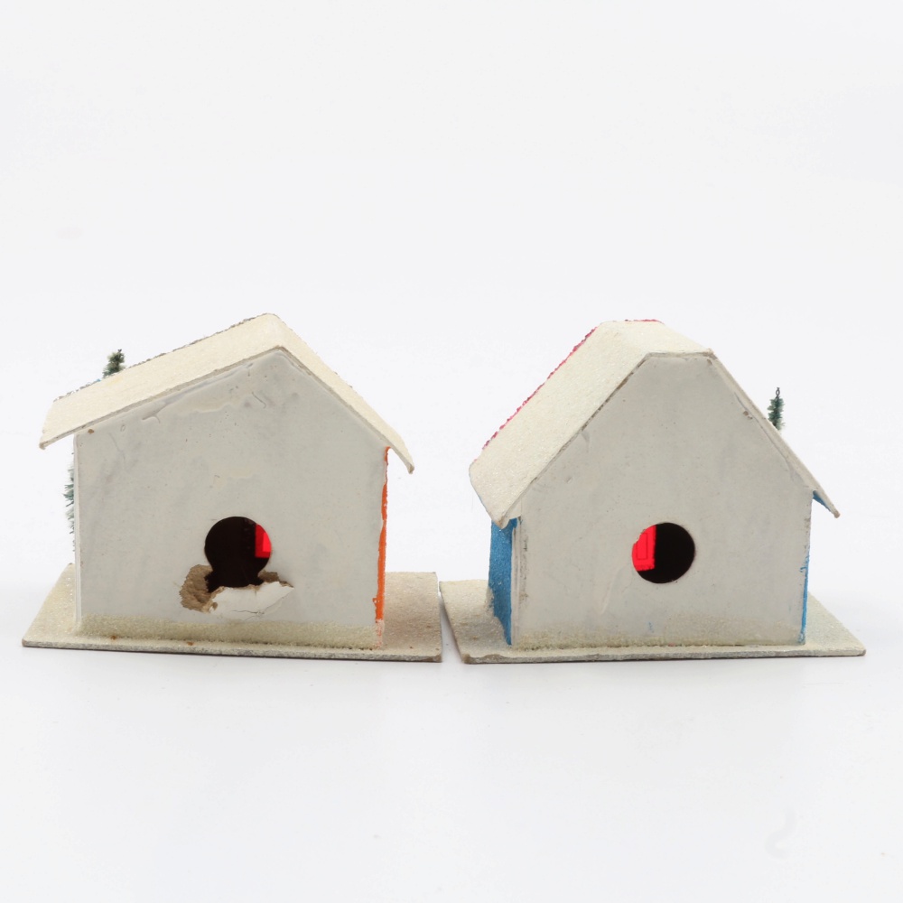 Cardboard Christmas Villages