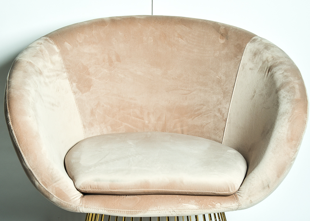 Hollywood Regency Style Lounge Chair