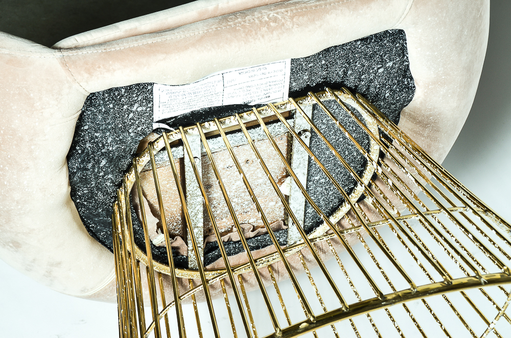 Hollywood Regency Style Lounge Chair