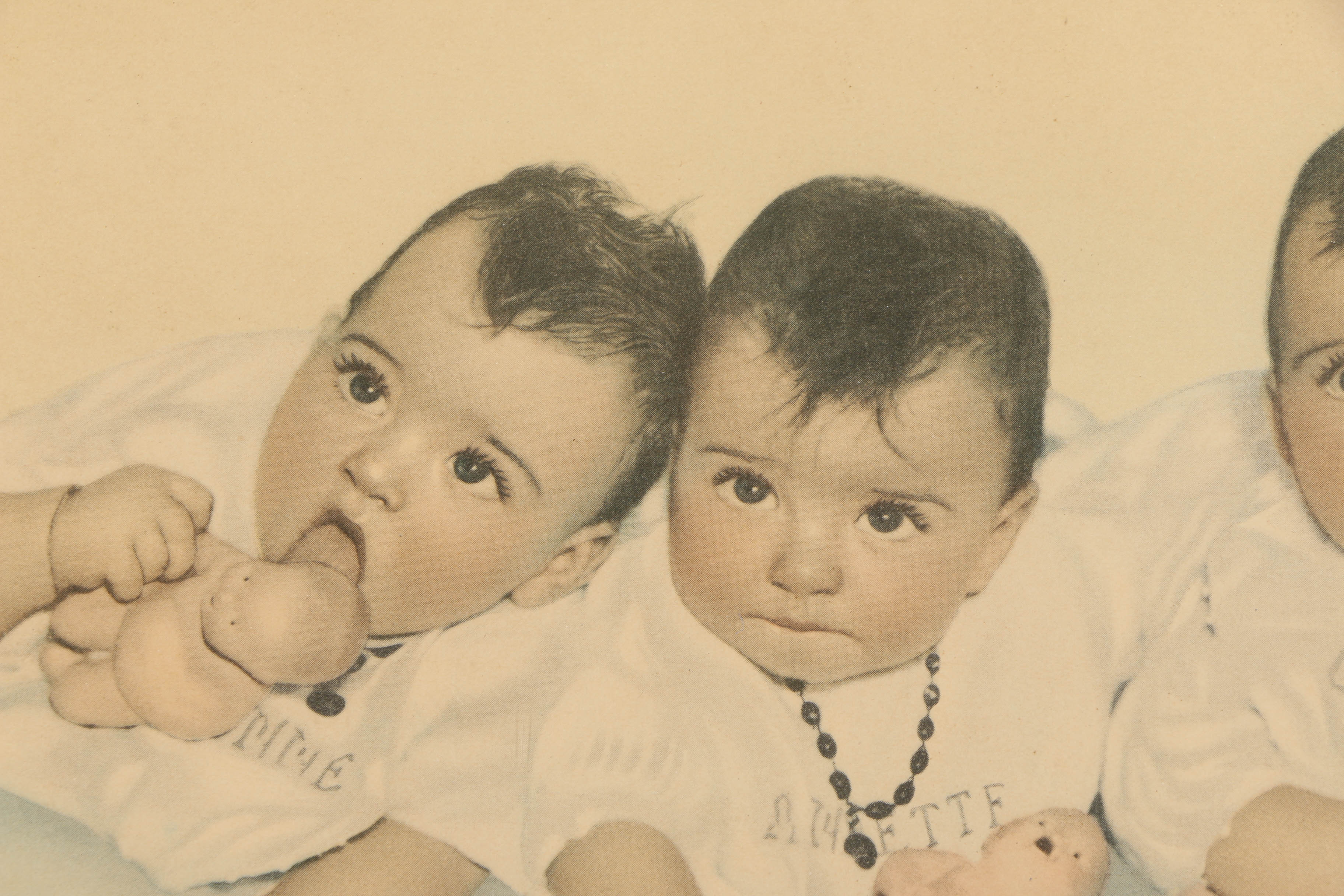Commemorative Prints Featuring the Dionne Quintuplets