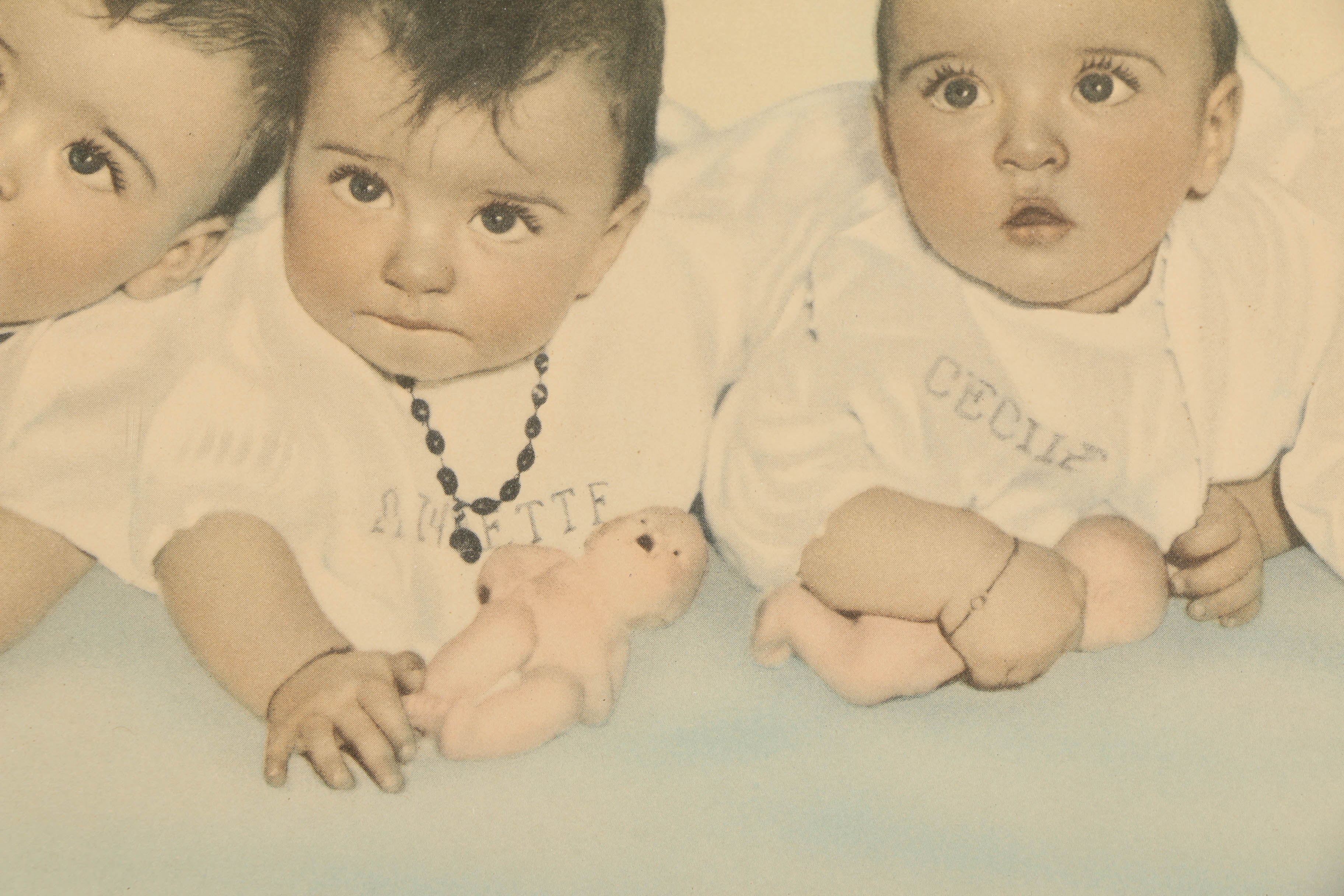 Commemorative Prints Featuring the Dionne Quintuplets