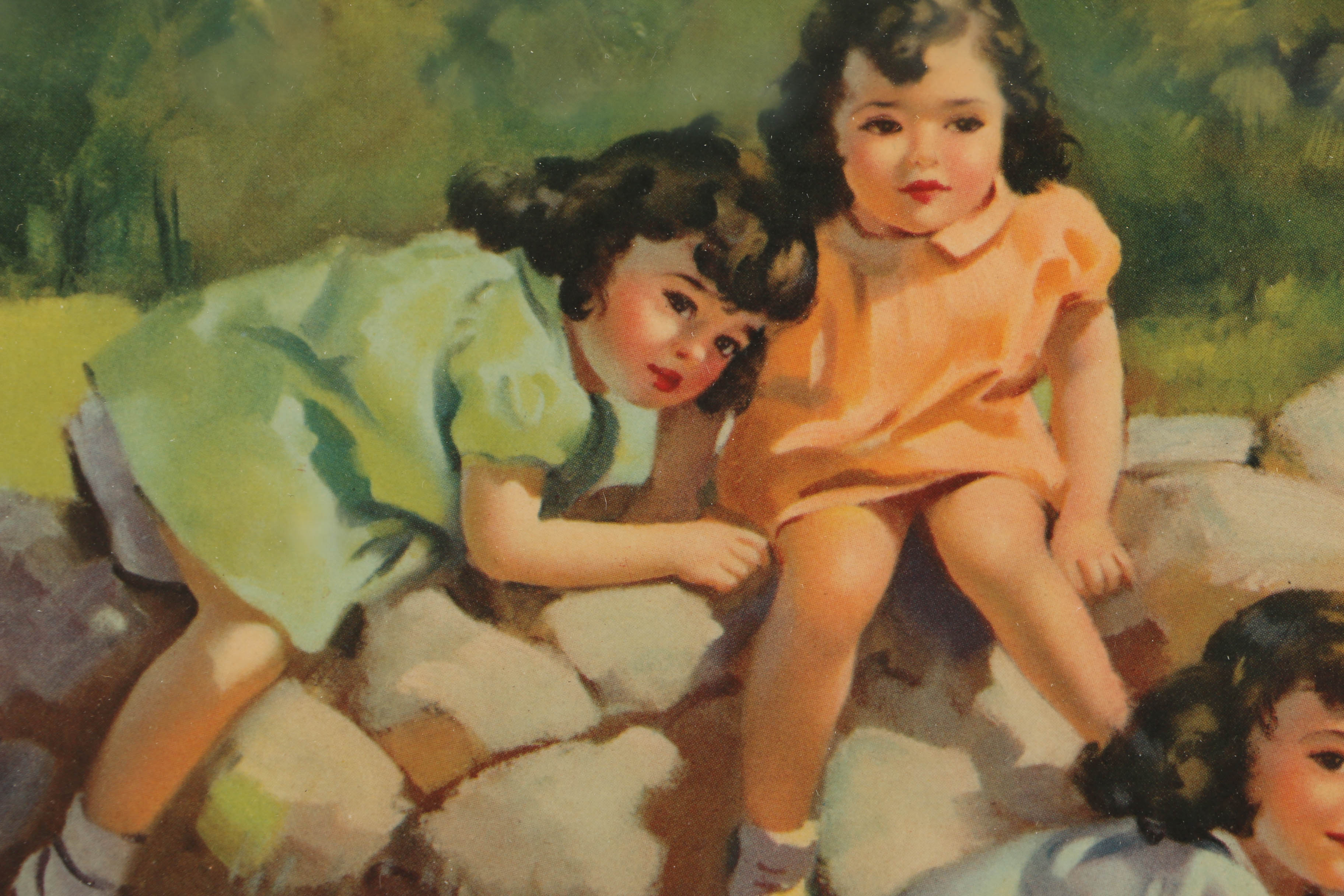 Commemorative Prints Featuring the Dionne Quintuplets