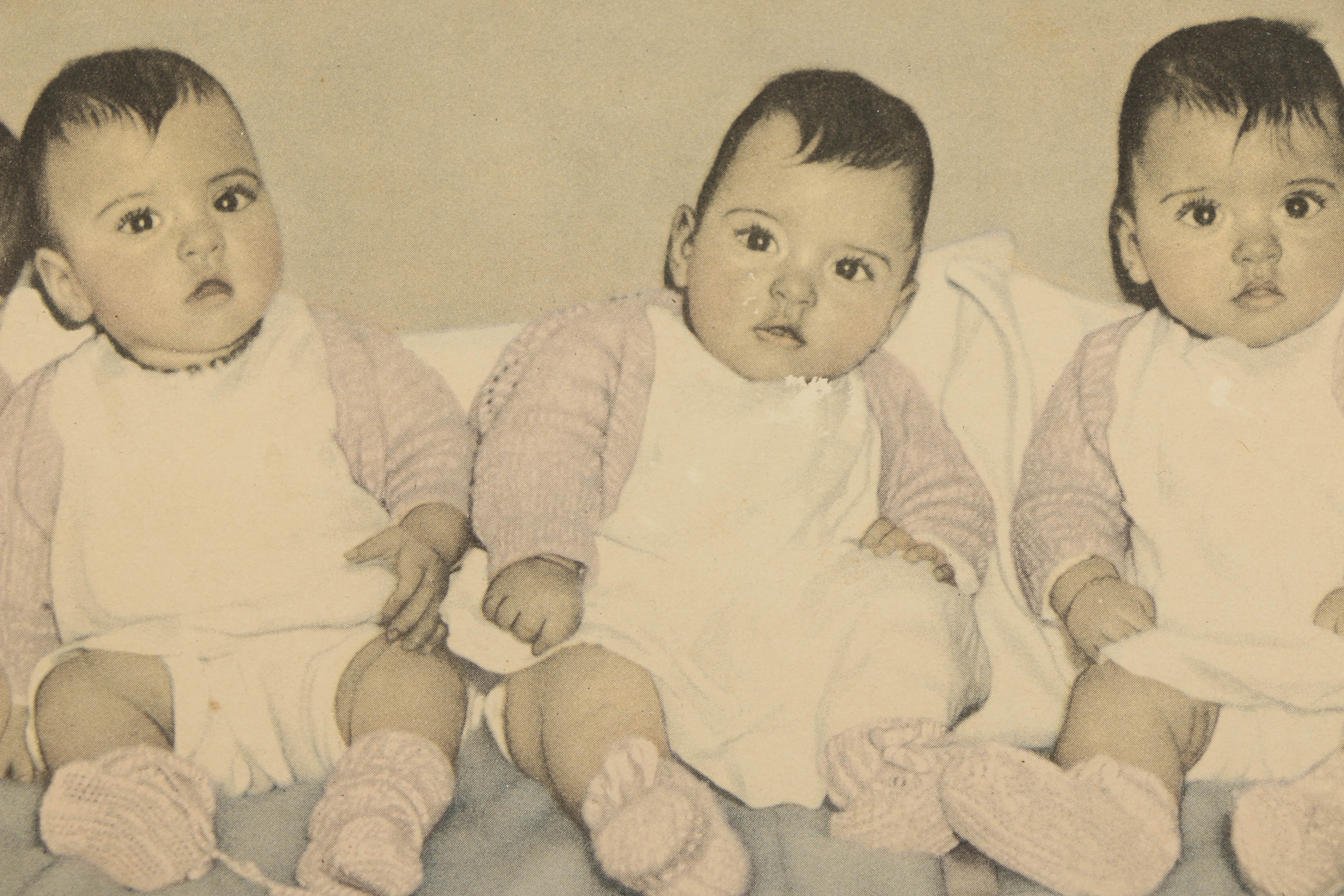 Commemorative Prints Featuring the Dionne Quintuplets