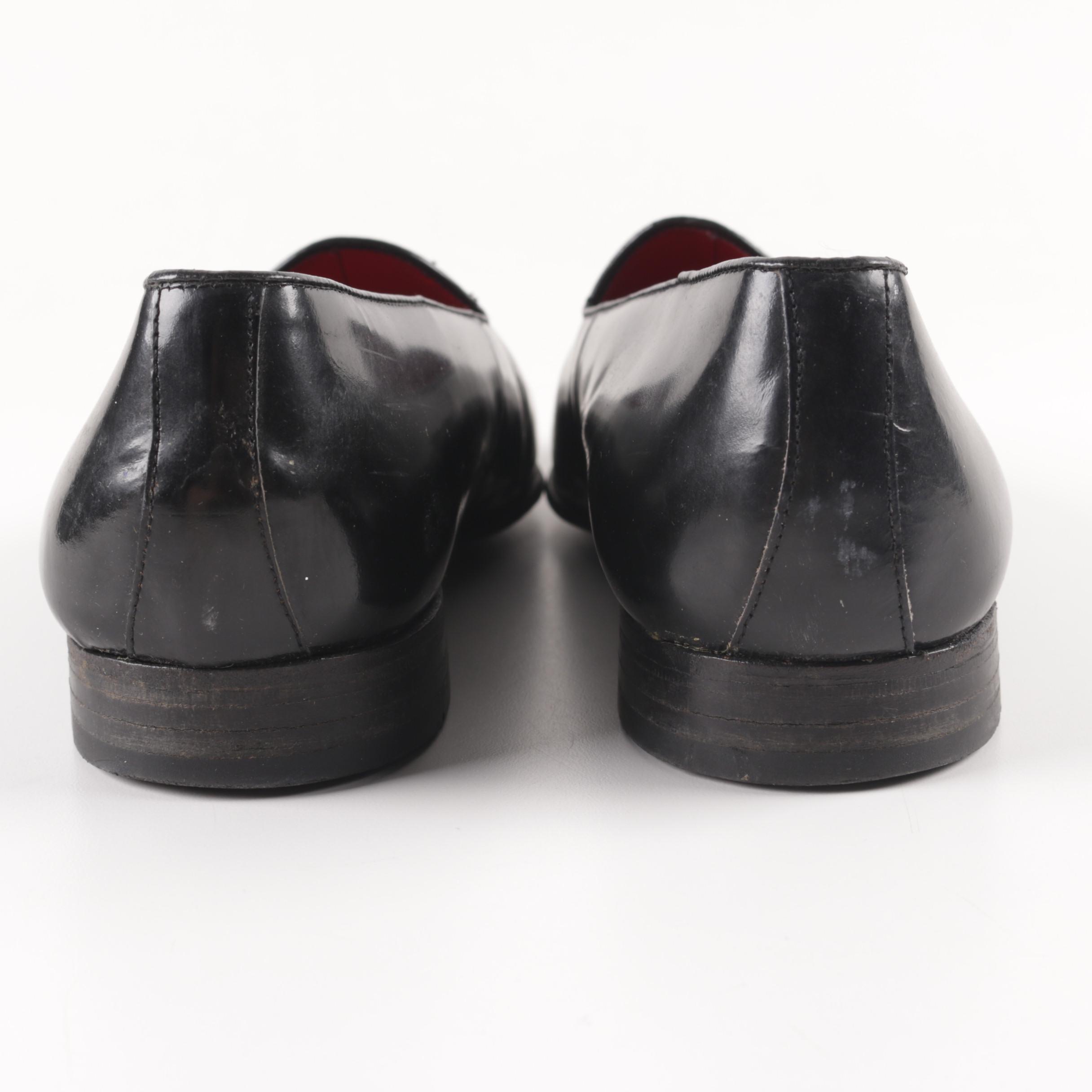 Men's Bally and San Remo Black Leather Dress Shoes