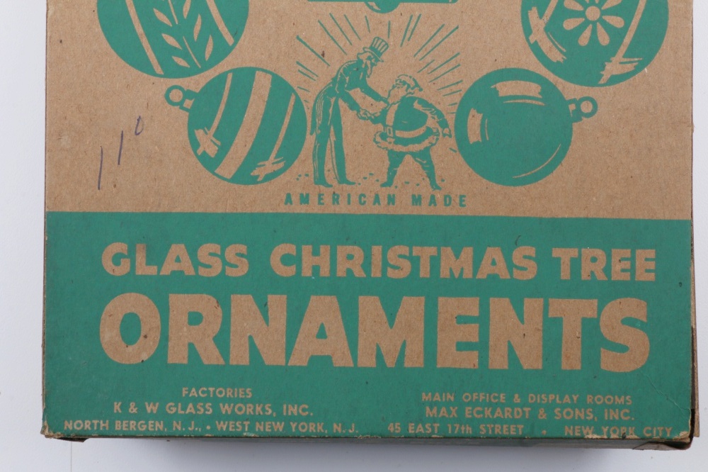 Large Collection Of Antique and Vintage Glass Christmas Ornaments
