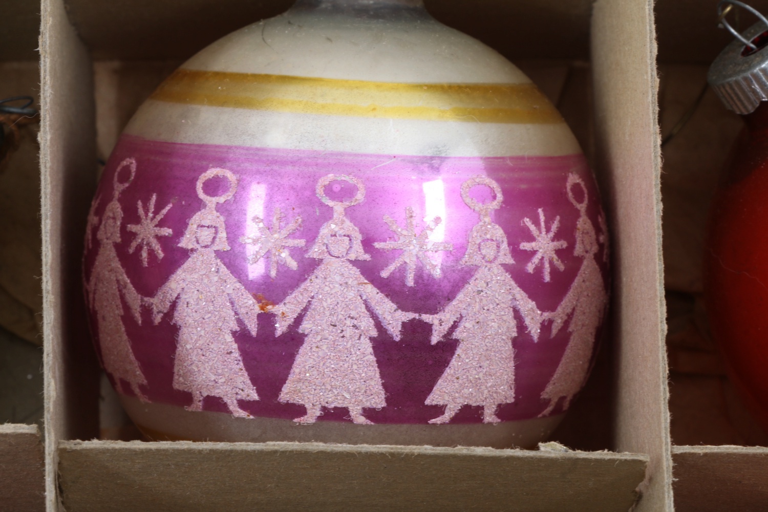 Large Collection Of Antique and Vintage Glass Christmas Ornaments