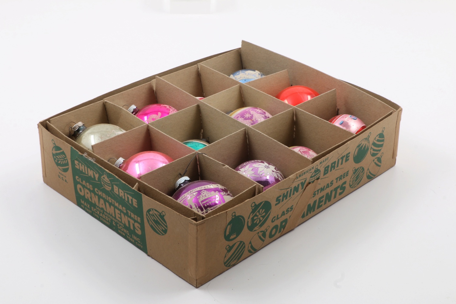 Large Collection Of Antique and Vintage Glass Christmas Ornaments