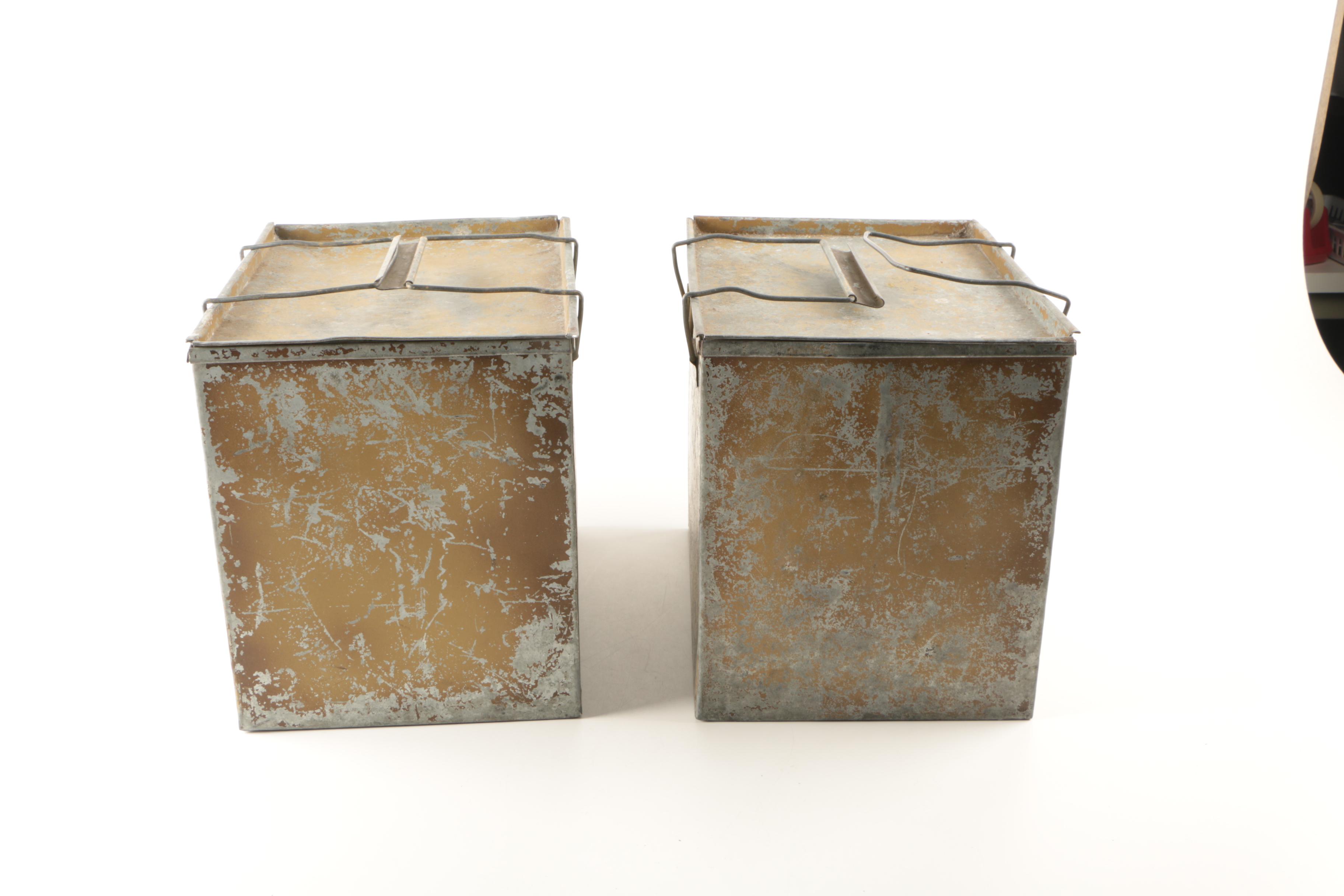 Vintage K-Line Milk Coolers