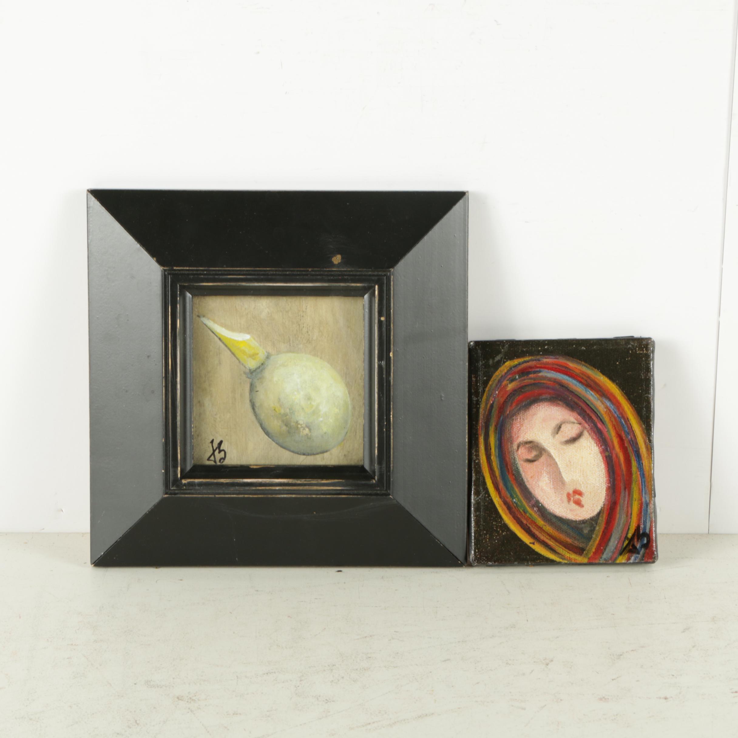 Jacqueline Saporiti Oil and Acrylic Paintings