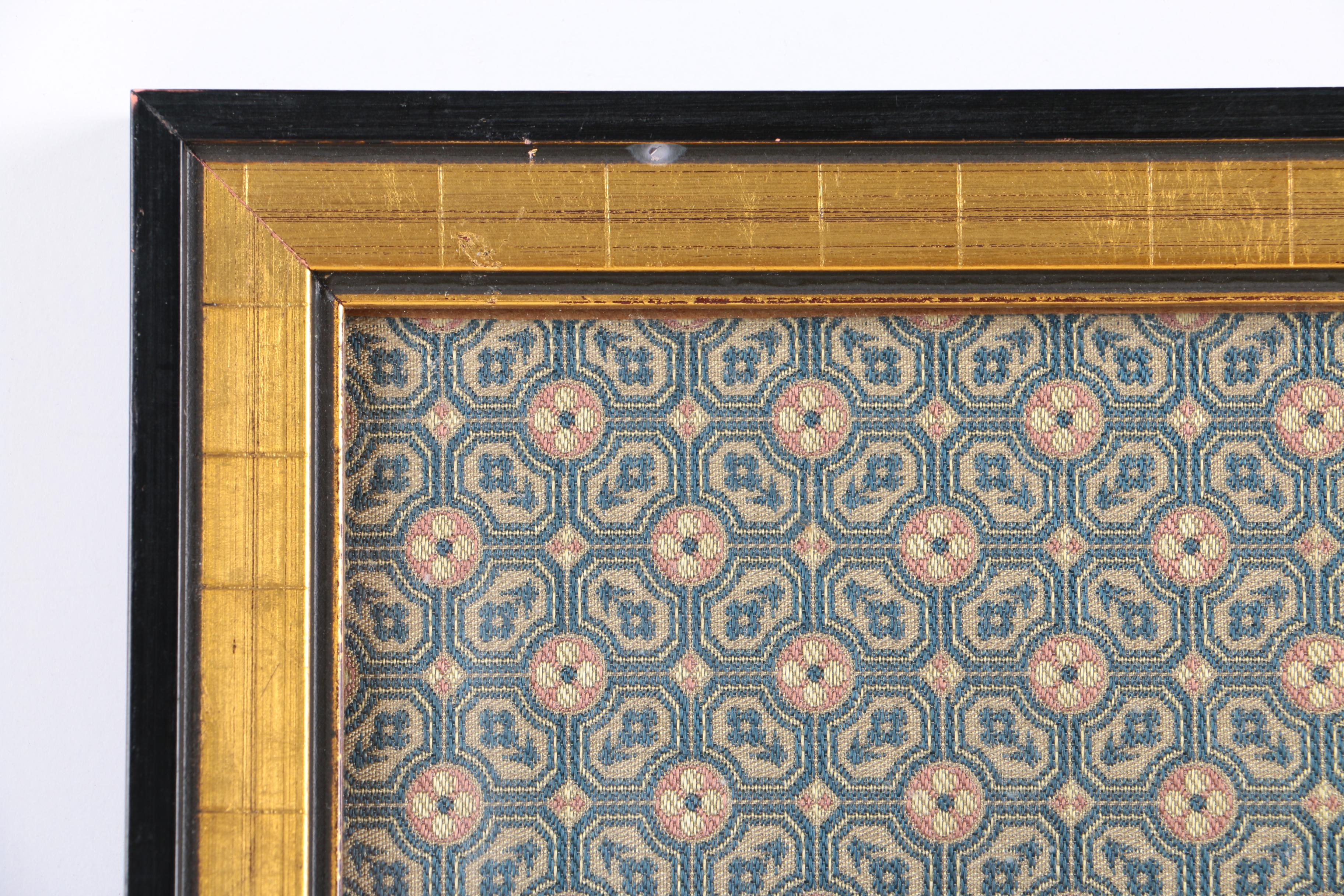 Japanese-Style Gouache Painting of Nature Scene