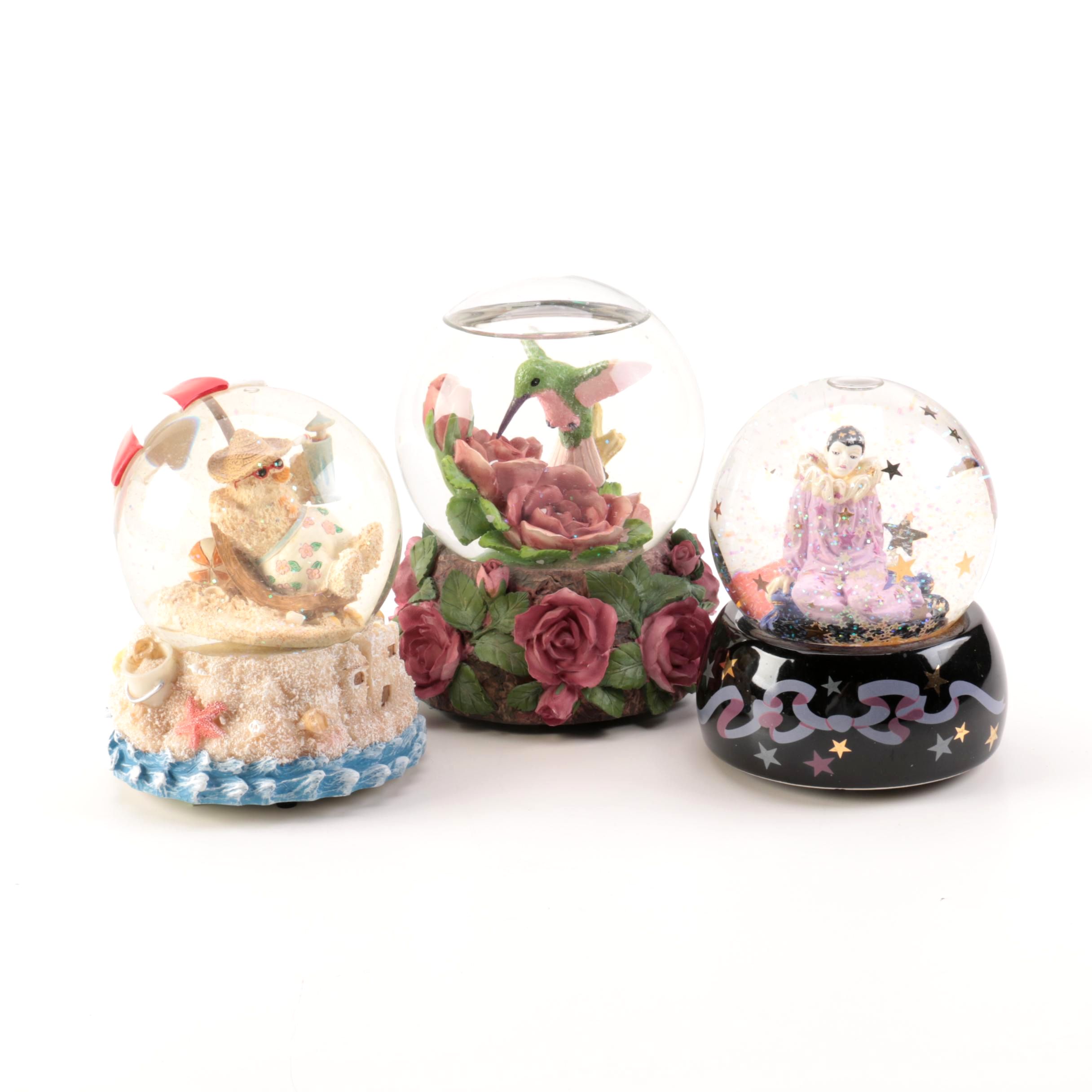 Assorted Musical Snow Globes