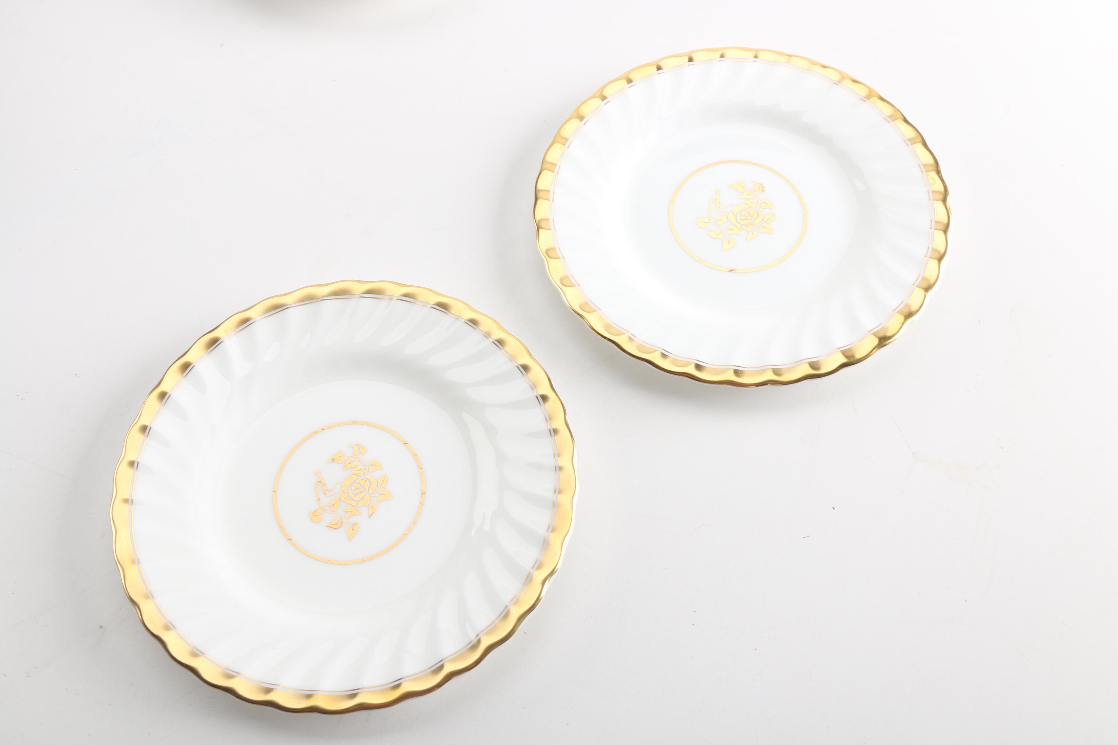 Vintage Minton "Gold Rose" Bone China Tableware