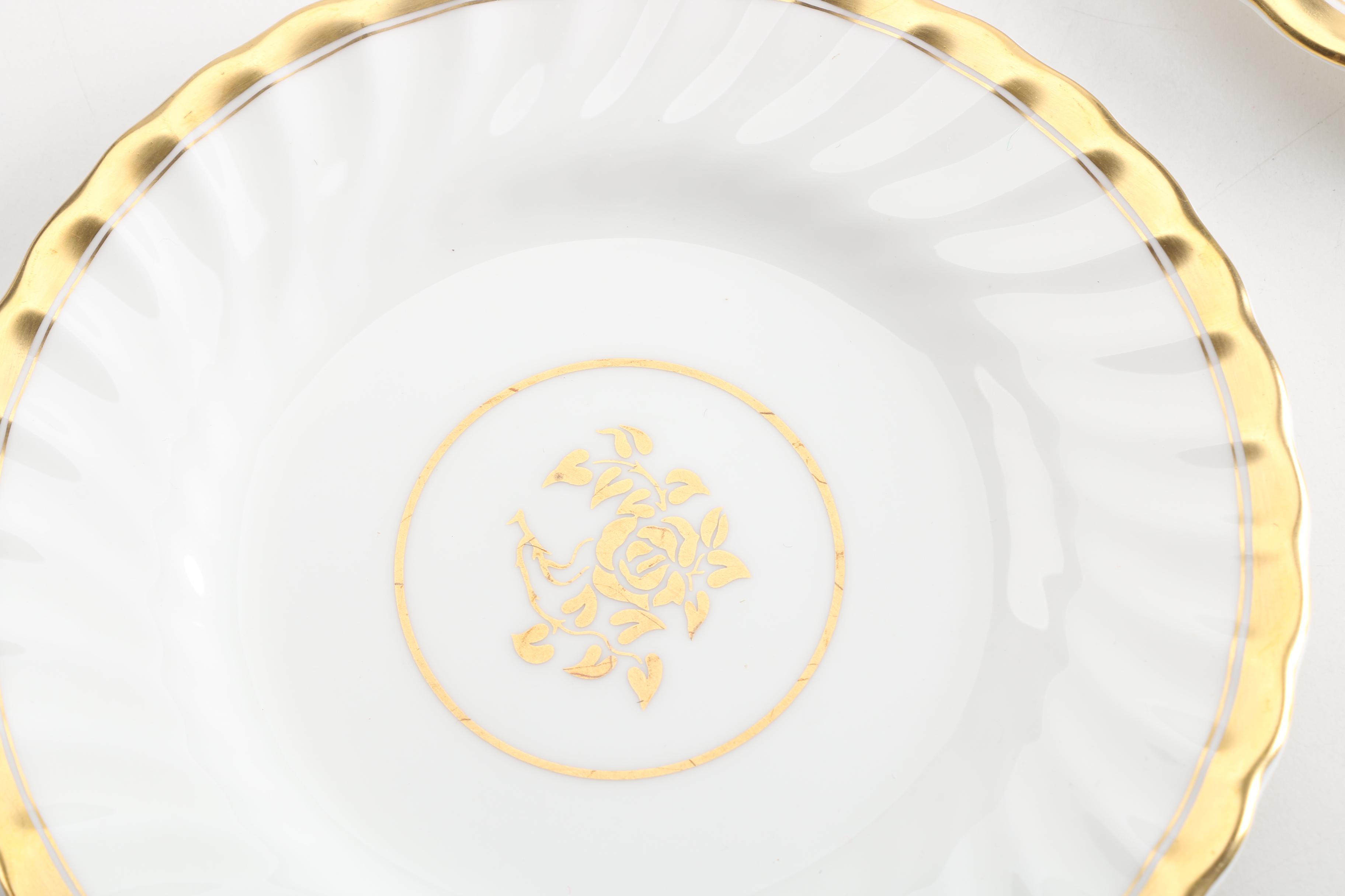 Vintage Minton "Gold Rose" Bone China Tableware