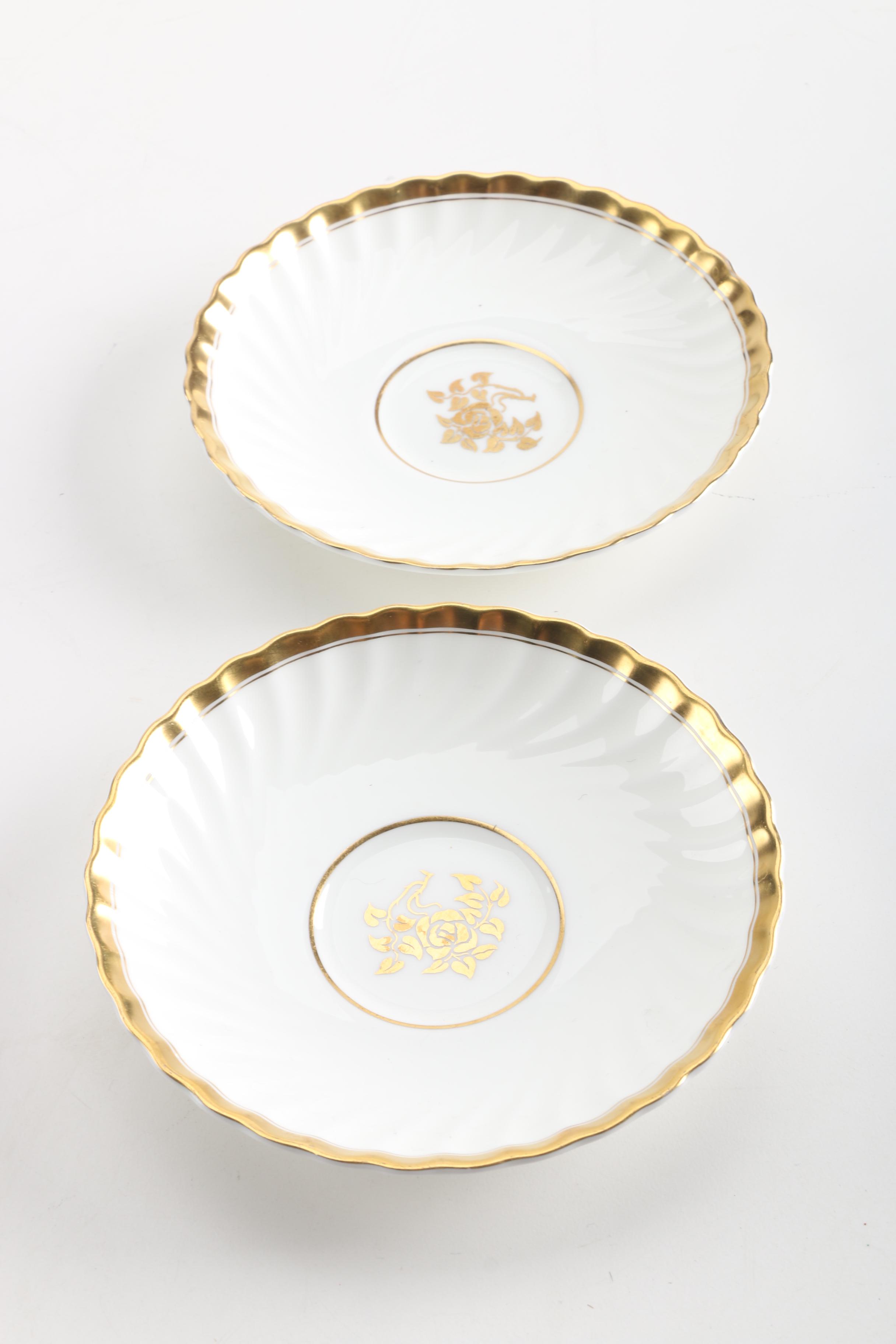 Vintage Minton "Gold Rose" Bone China Tableware