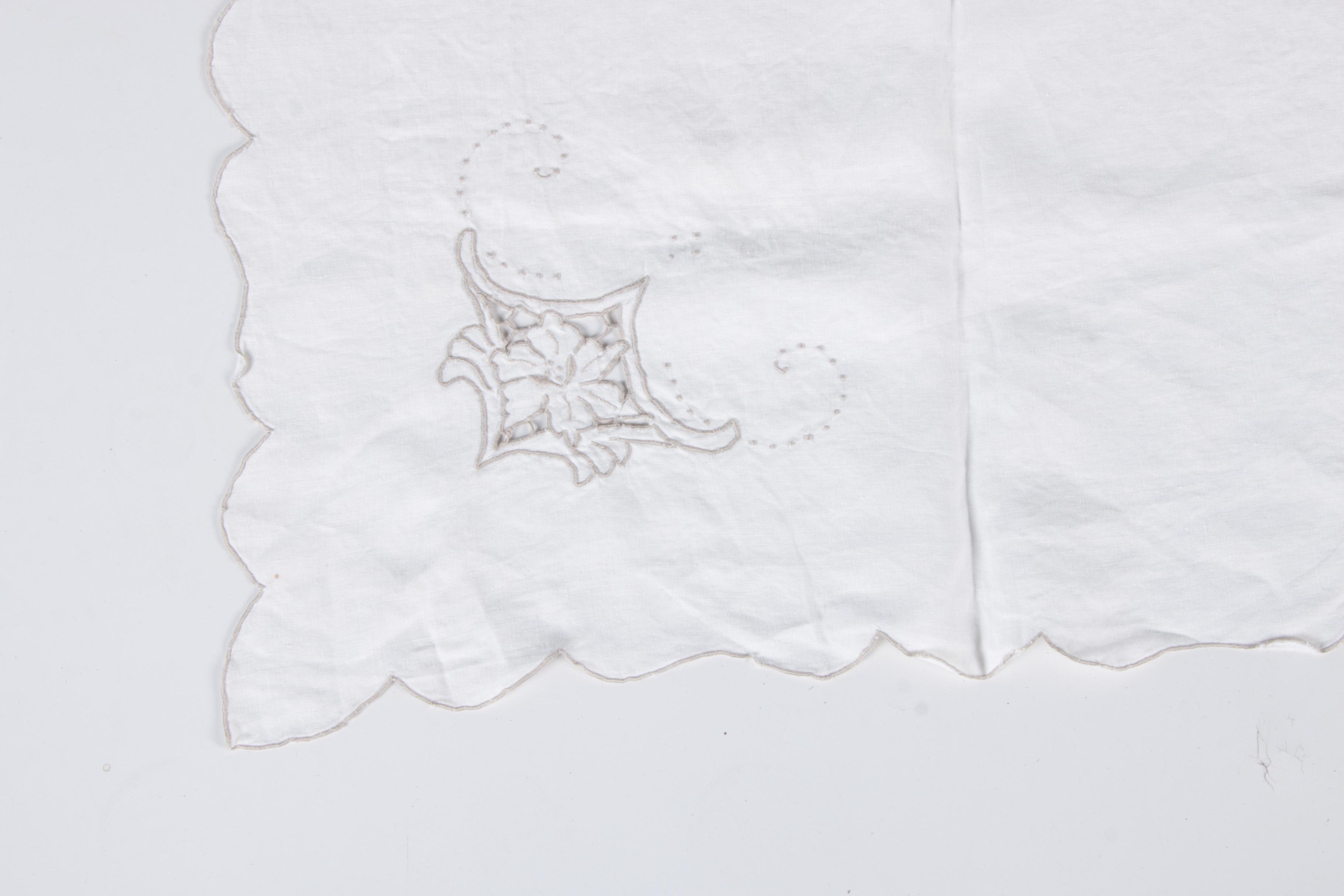 Floral Tablecloth and Matching Napkins