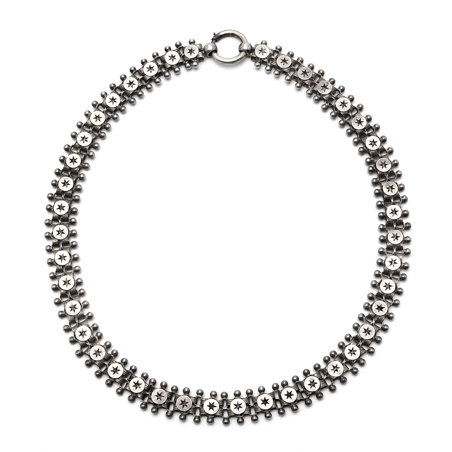 Victorian Sterling Silver Choker