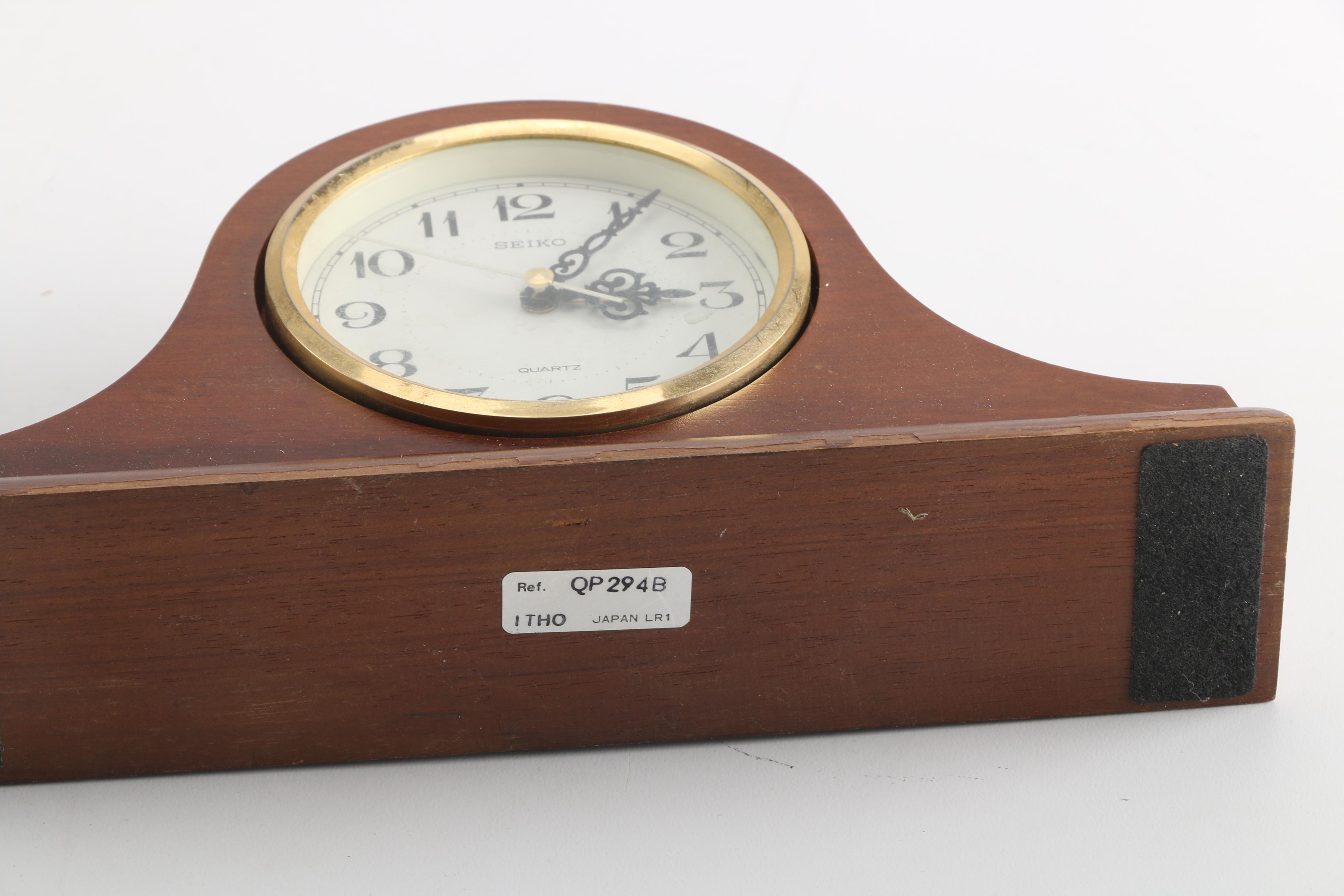 Seiko Quartz Tambour Mantel Clock