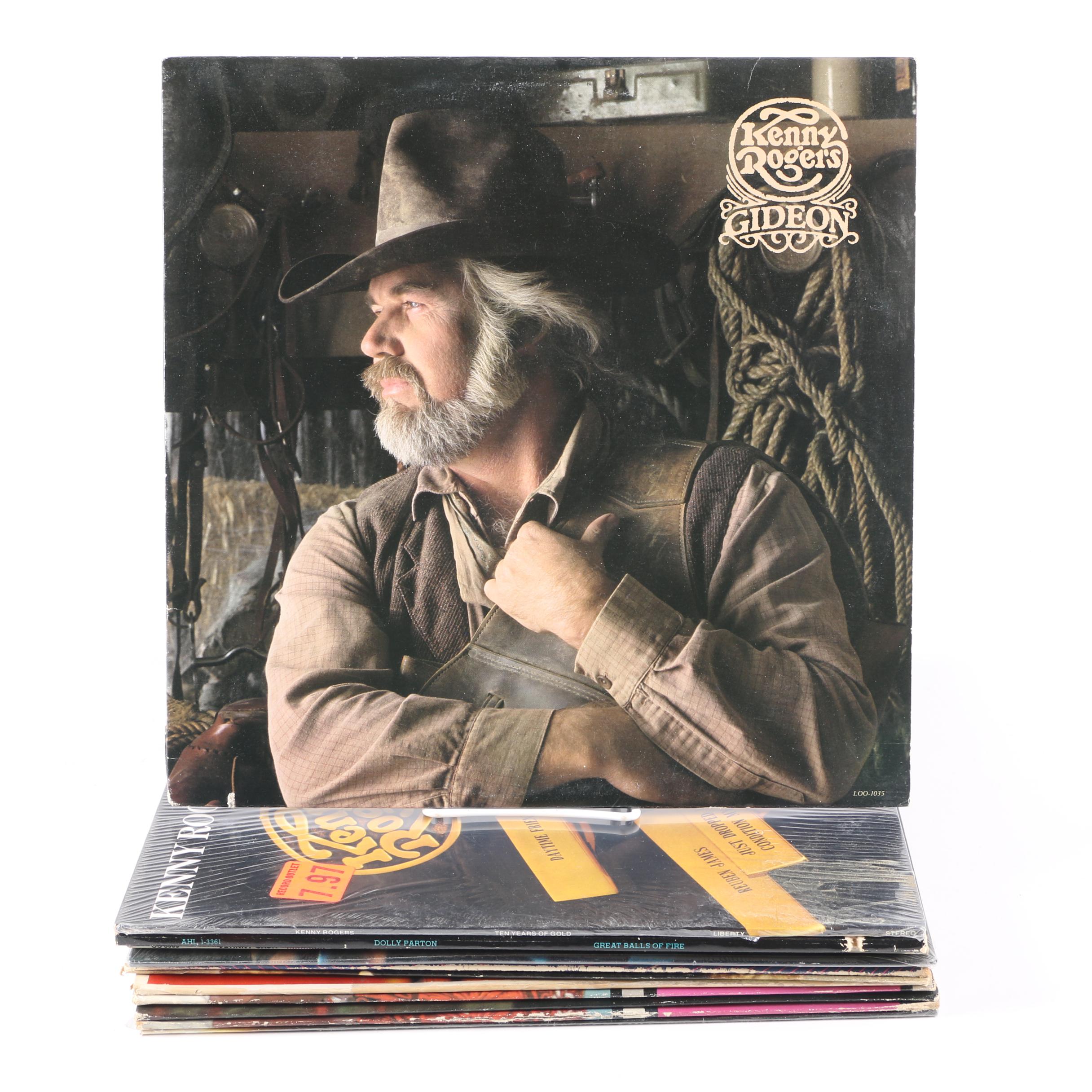 Elvis Presley and Classic Country LP Record Collection