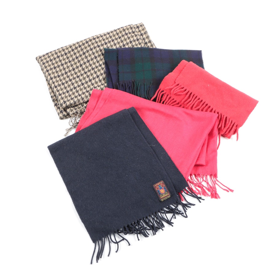 Winter Scarves Including Cashmere