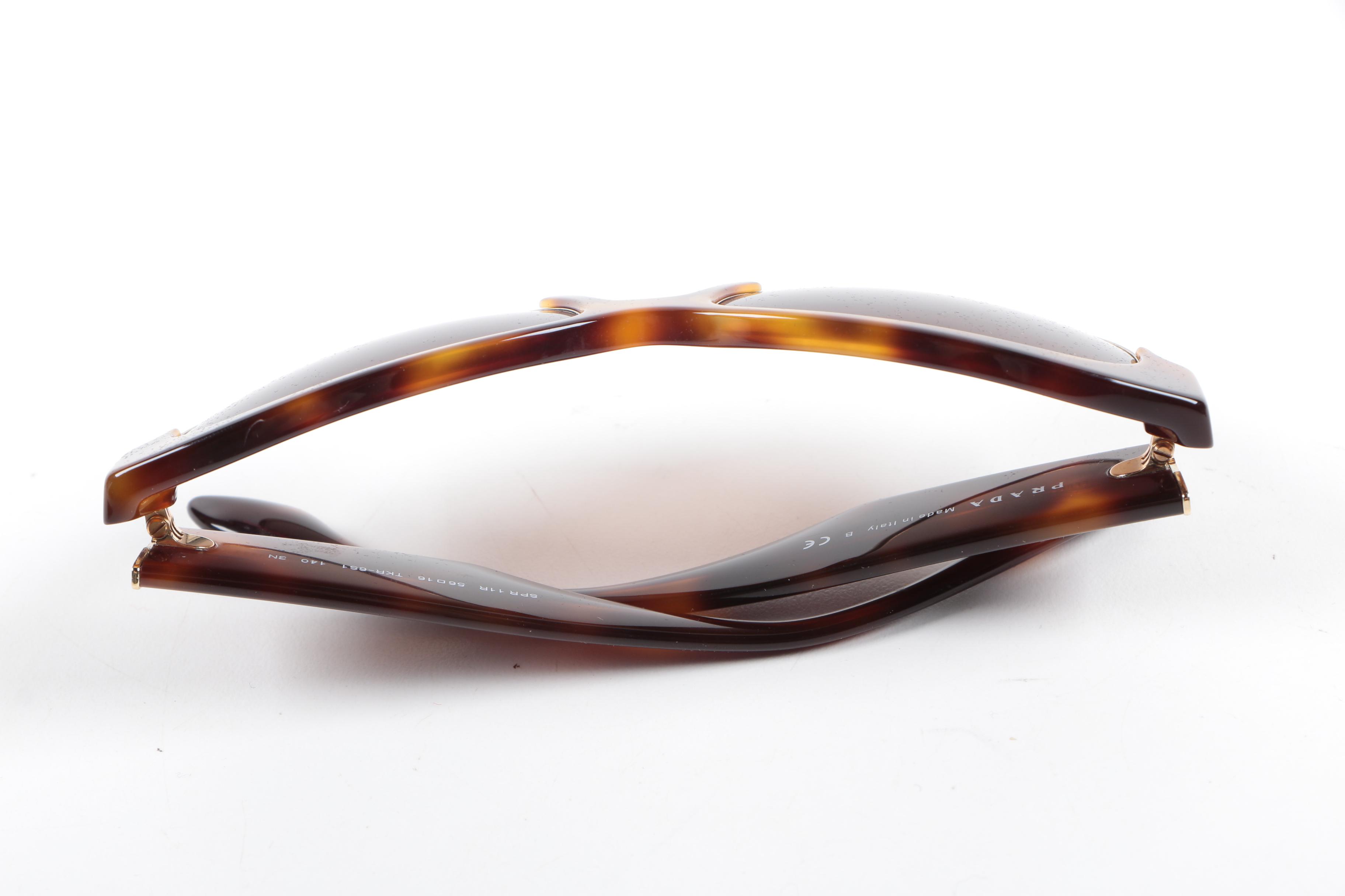 Prada SPR11R Havana Brown Sunglasses