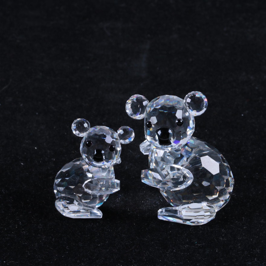 Swarovski Crystal Koala Figurines