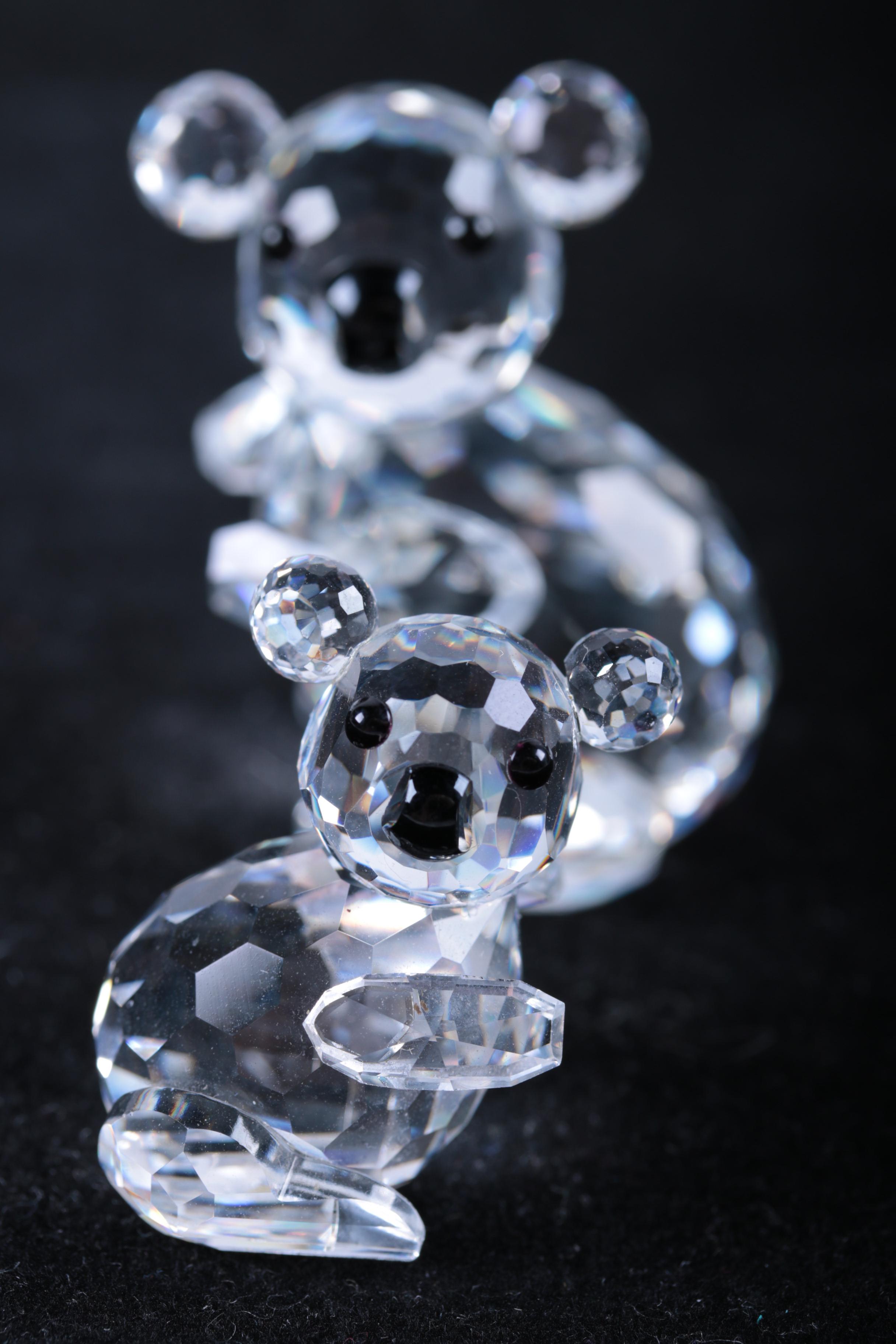 Swarovski Crystal Koala Figurines