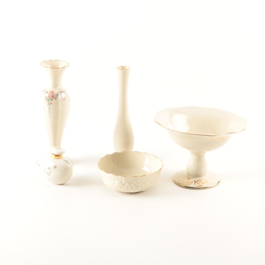 Porcelain Vases and Containers from Lenox and Teleflora