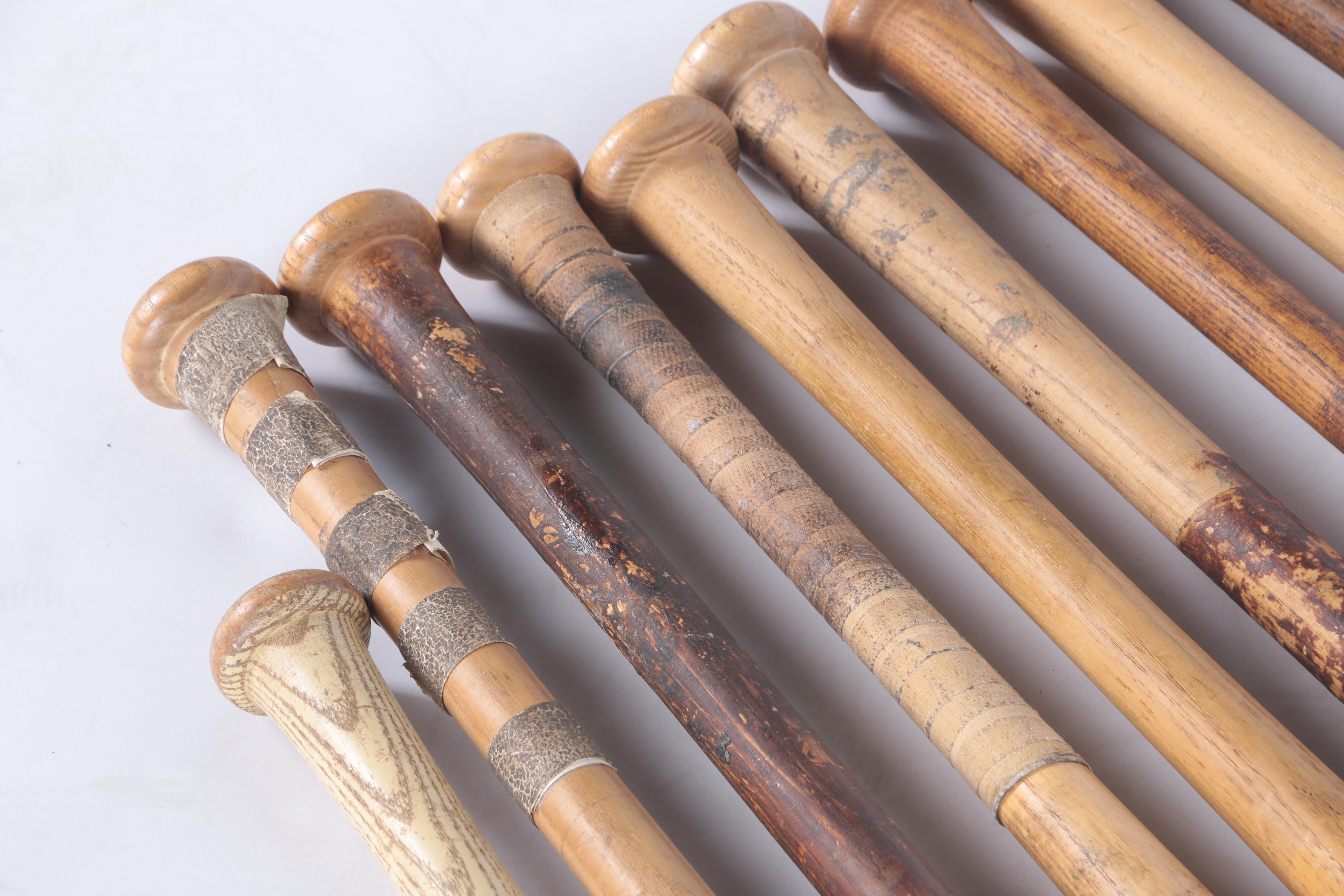 Pete Rose, Carl Yastrzemski, Johnny Bench and Others Game-Issued Baseball Bats