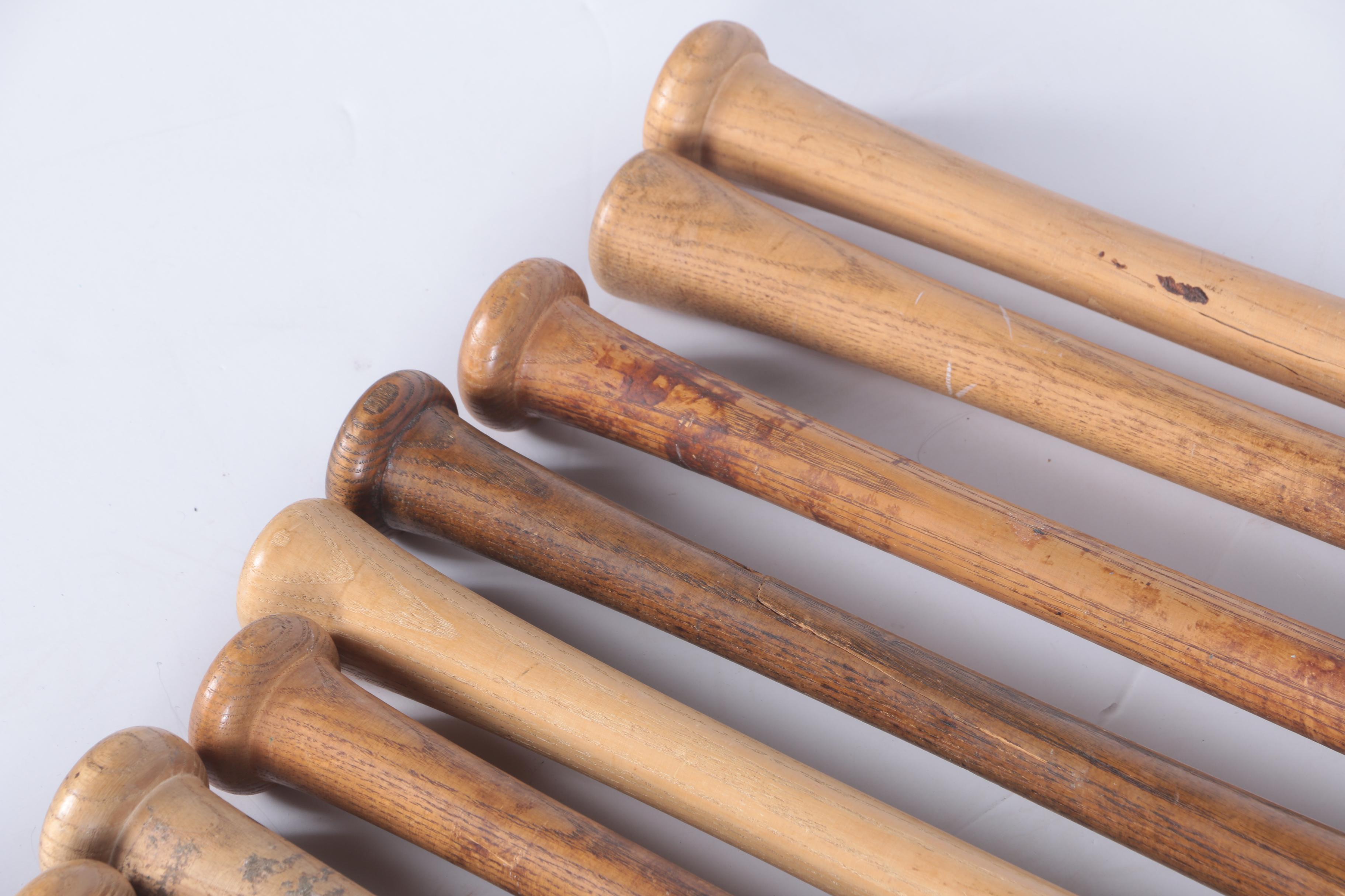 Pete Rose, Carl Yastrzemski, Johnny Bench and Others Game-Issued Baseball Bats