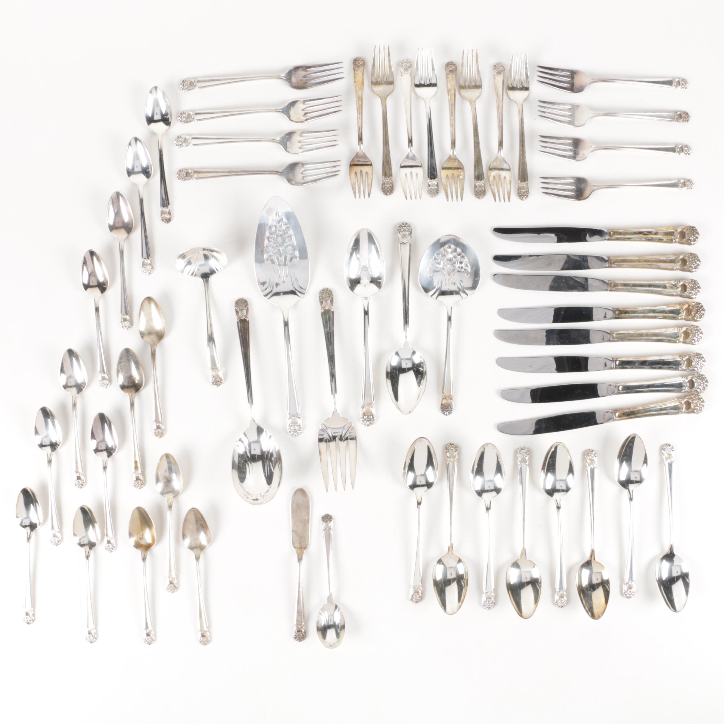 International Silver 1847 Rogers Bros. "Eternally Yours" Silver Plate Flatware