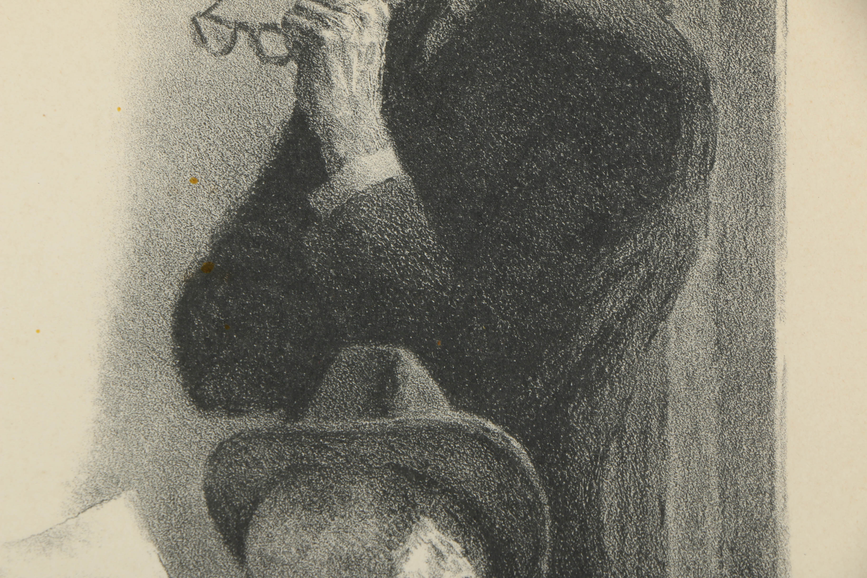 Joseph Hirsch Lithograph on Paper "Brief"