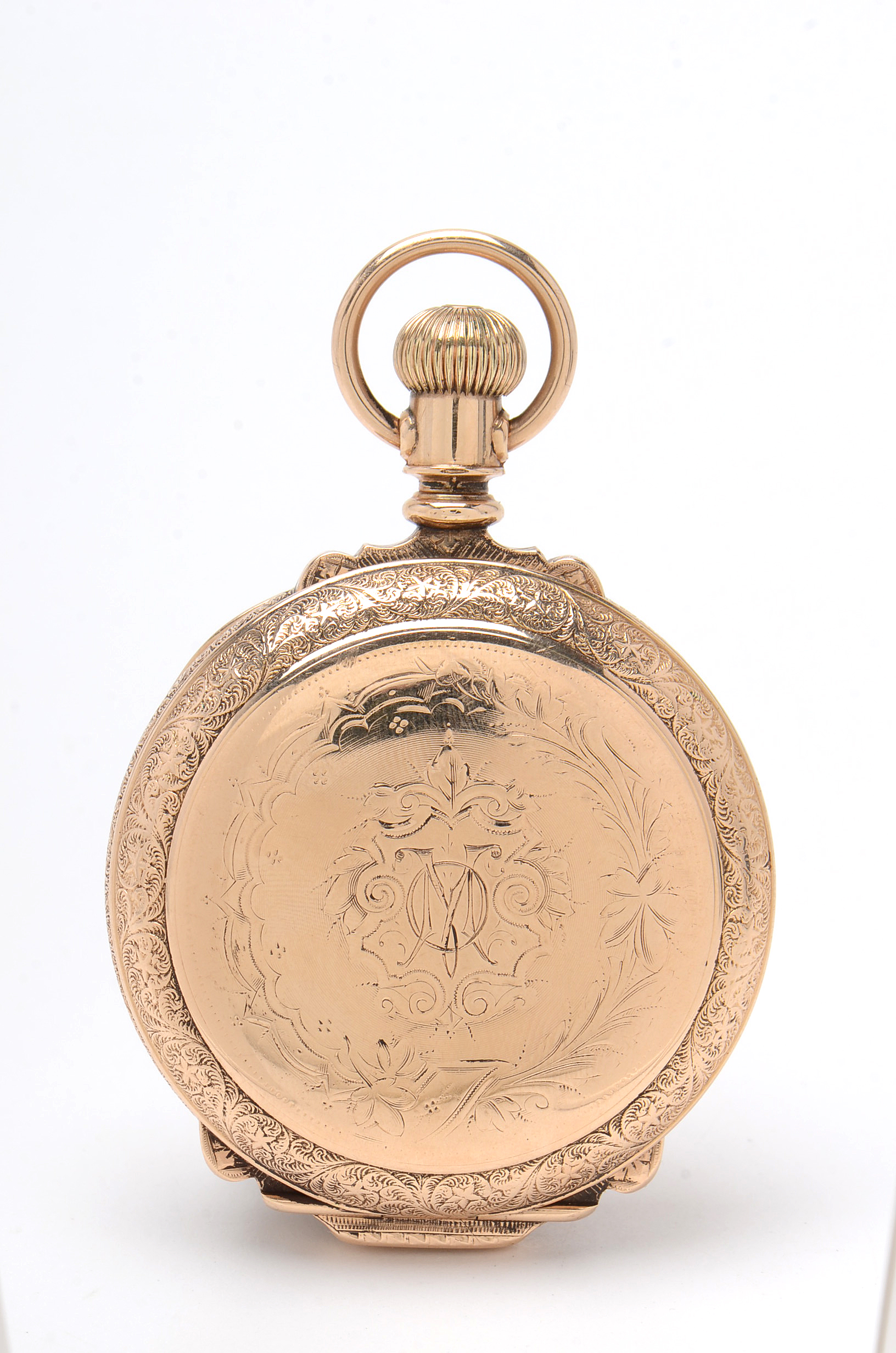 Antique Rockford Gold-Filled Full Hunter Size 18 Pocket Watch