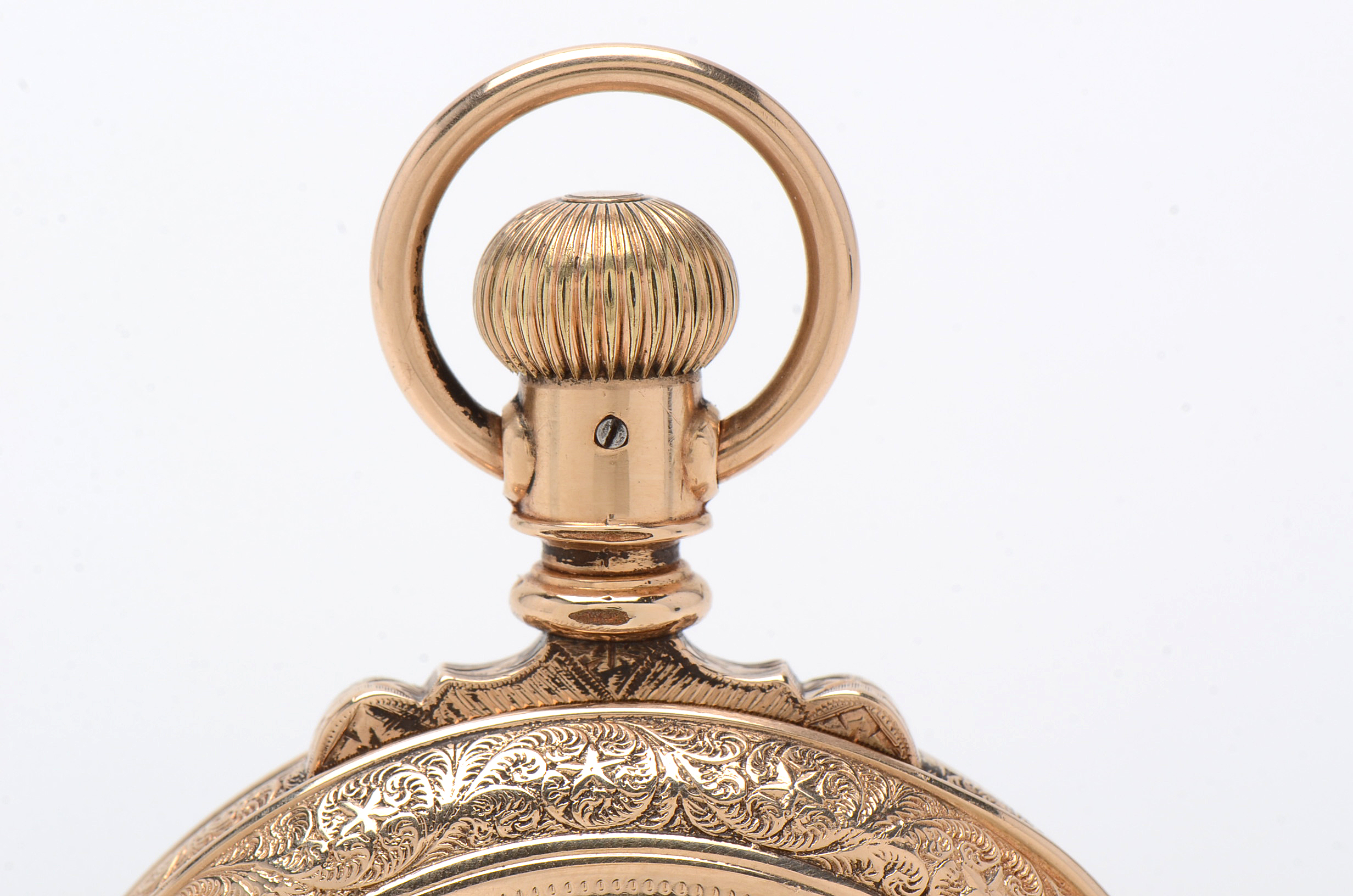 Antique Rockford Gold-Filled Full Hunter Size 18 Pocket Watch