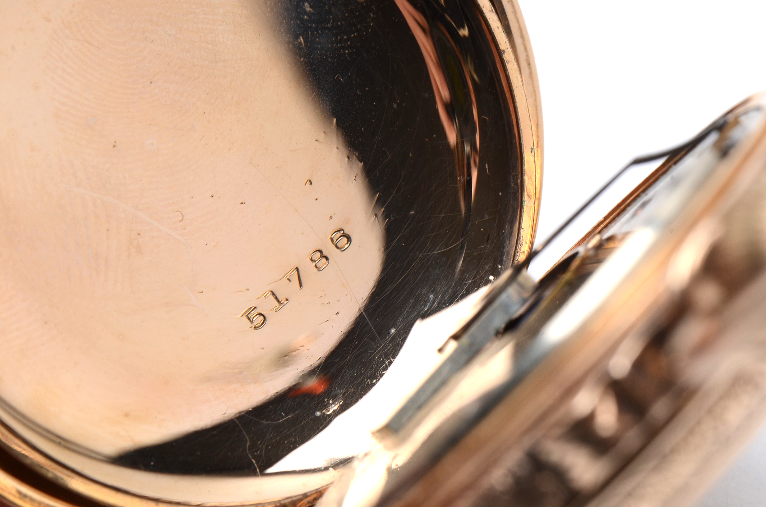 Antique Rockford Gold-Filled Full Hunter Size 18 Pocket Watch