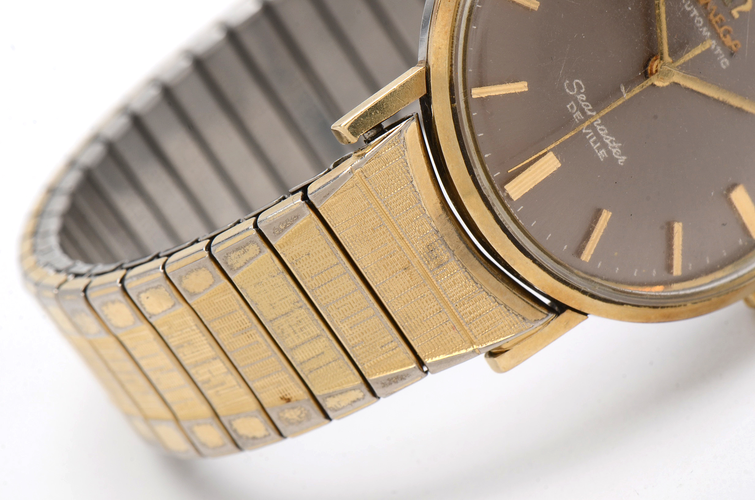 Vintage Omega 14K Yellow Gold Seamaster De Ville Automatic Watch
