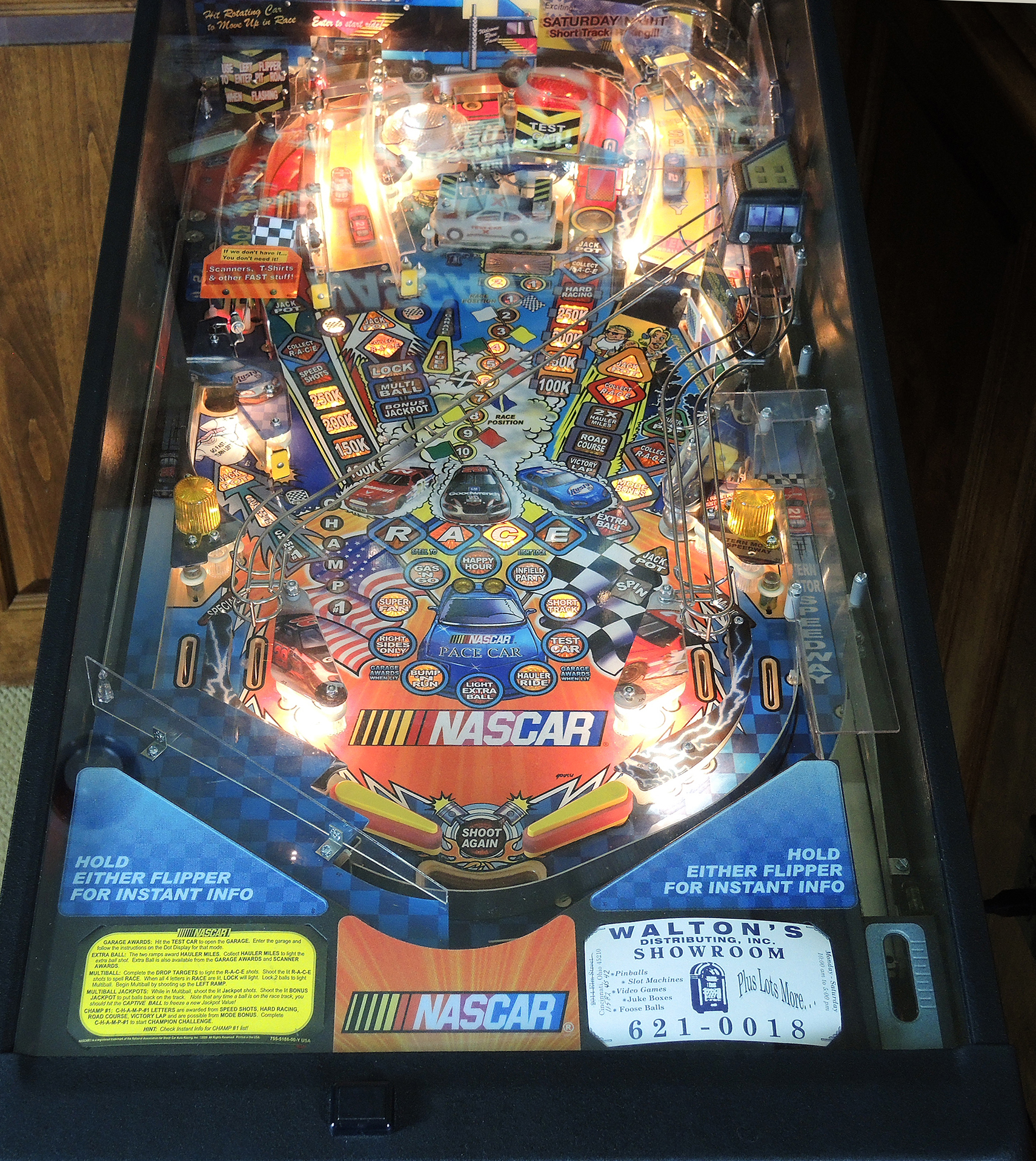 Stern "NASCAR" Pinball Machine