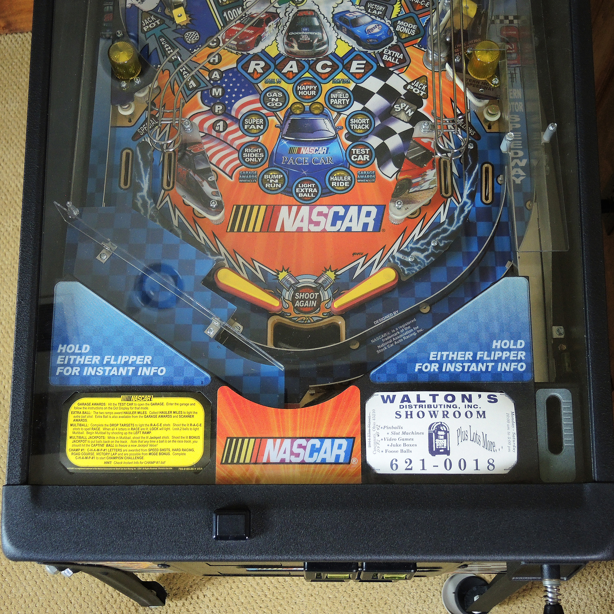 Stern "NASCAR" Pinball Machine