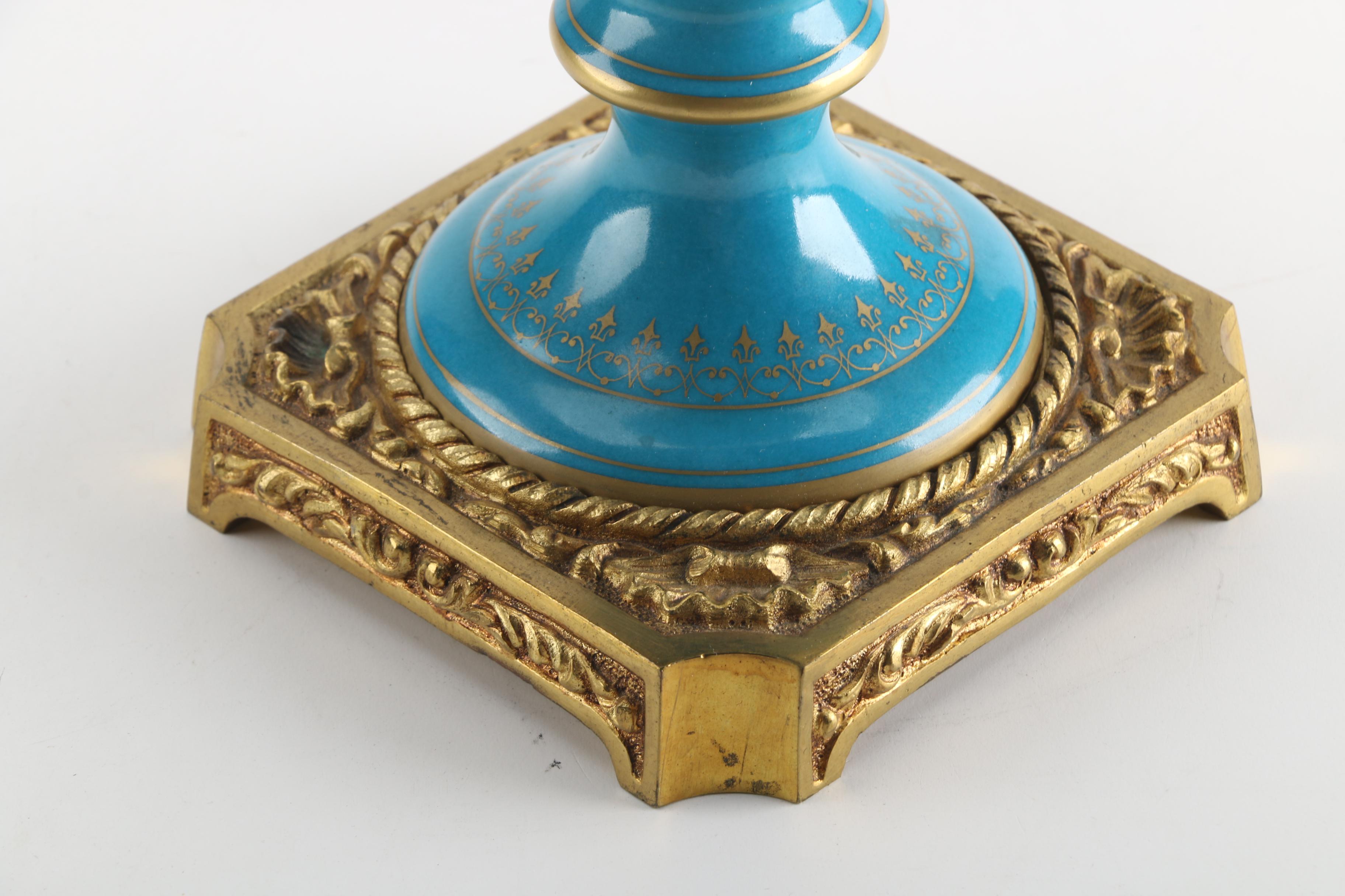 Capodimonte Style Bisque Porcelain Cherub Vase