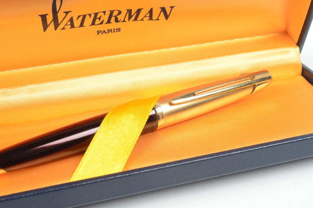 Waterman Edson Ruby Red Ballpoint Pen