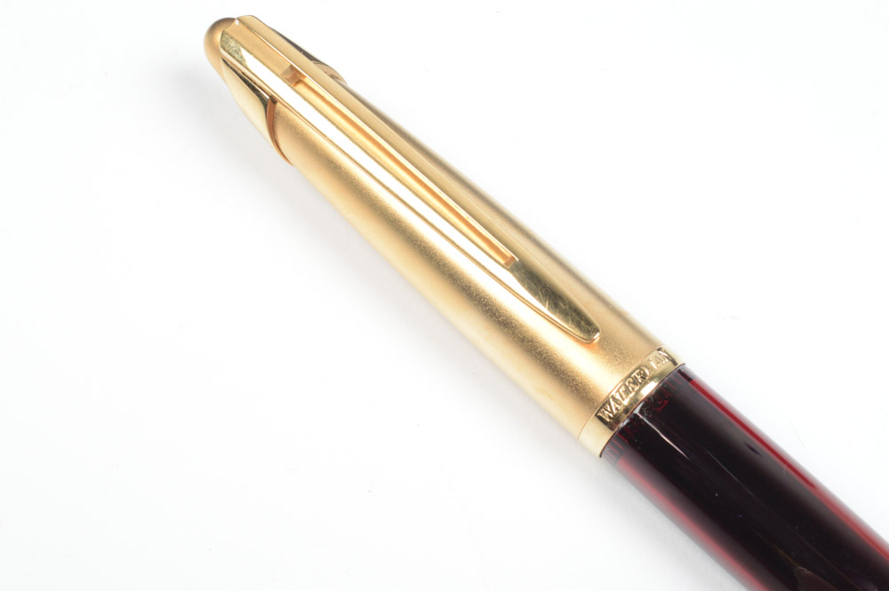 Waterman Edson Ruby Red Ballpoint Pen