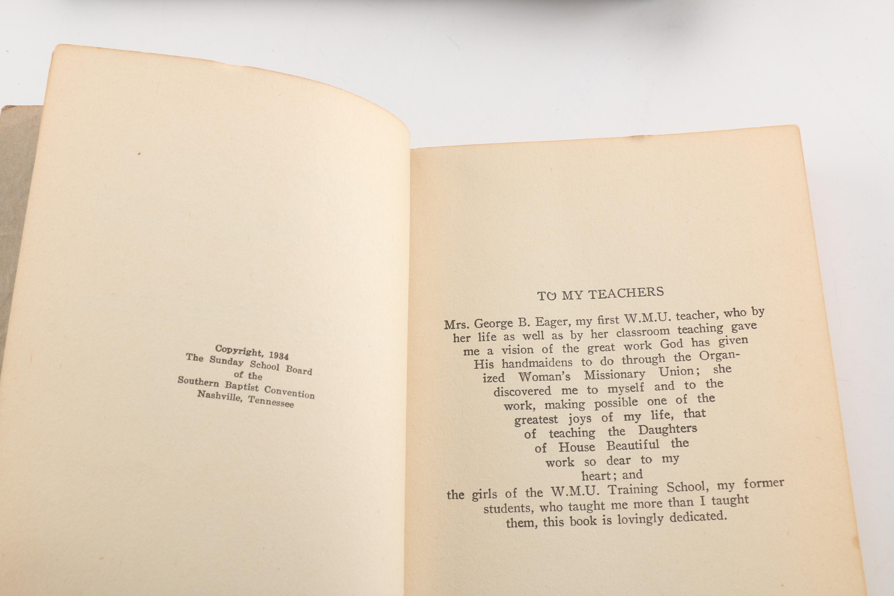 Vintage Books featuring 1905 "Stories of Paul"