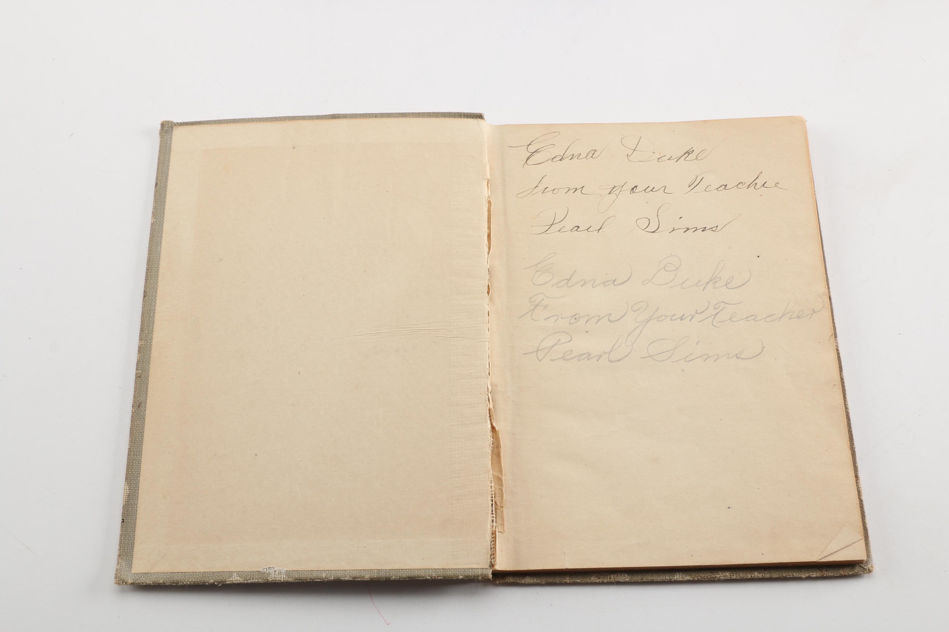 Vintage Books featuring 1905 "Stories of Paul"