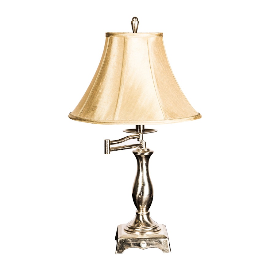 Metal Swing Arm Table Lamp