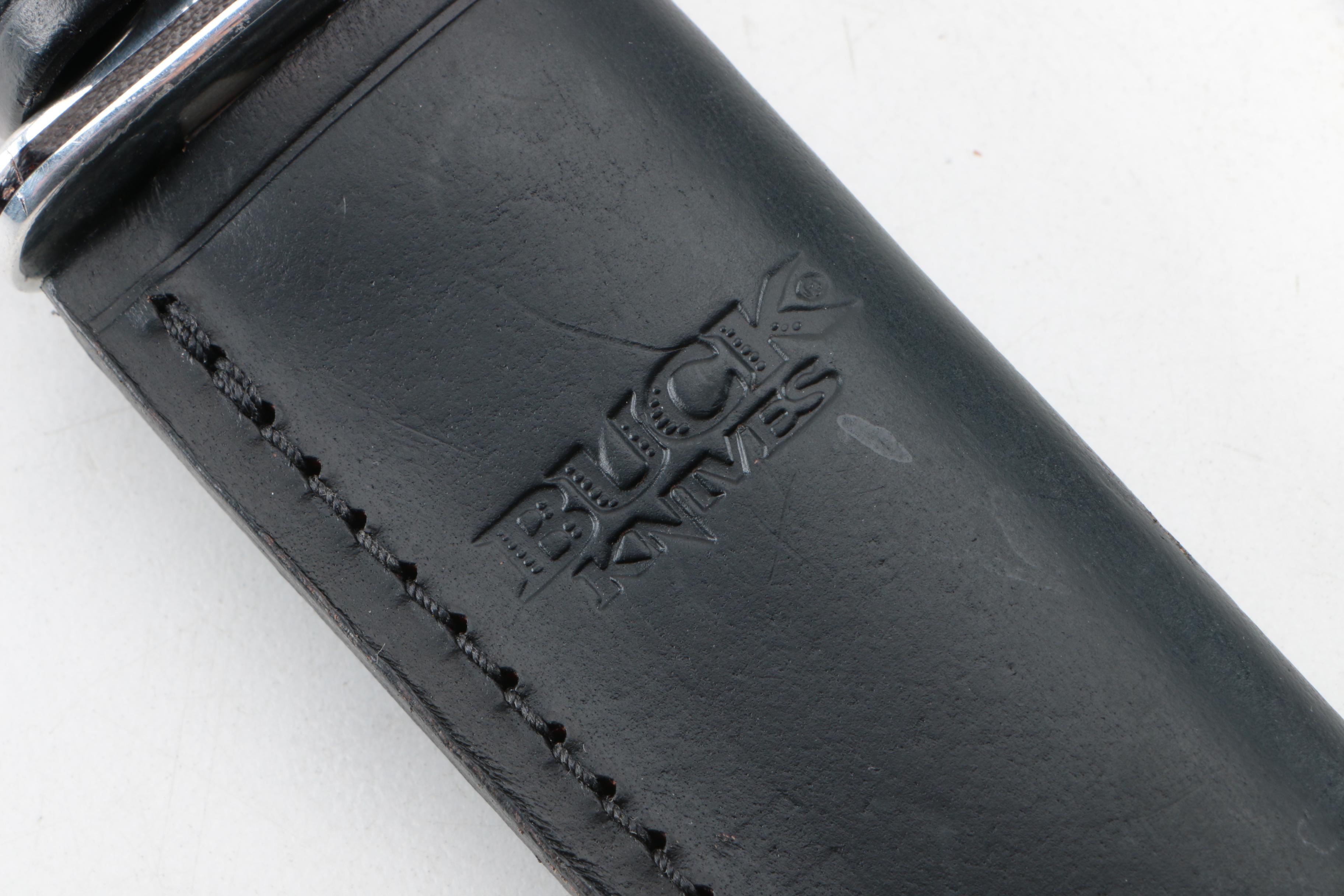 Buck 119 Hunting Knife and 422V Folding Knife